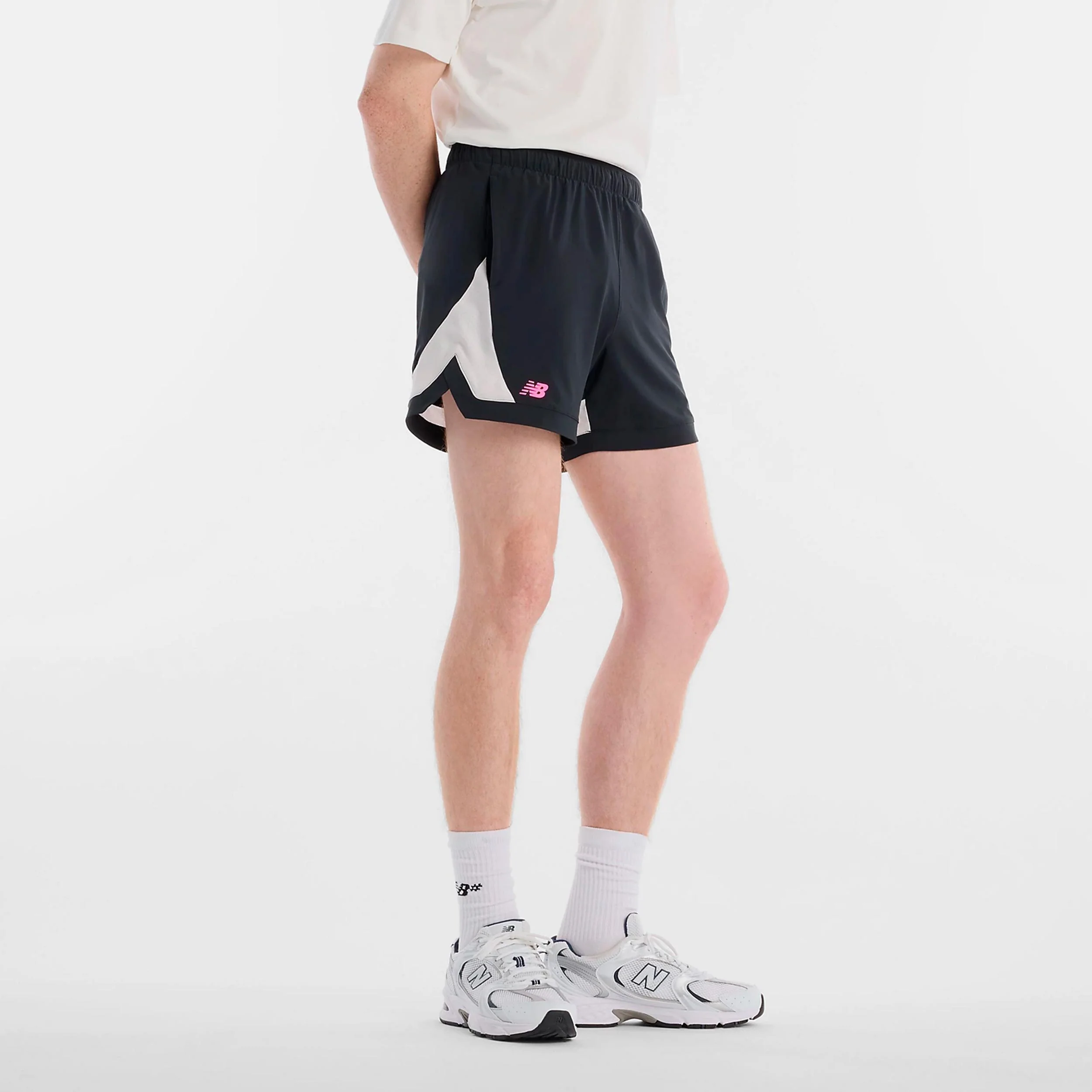 Tournament Novelty Shorts Herrar-svart, vit - Image 3