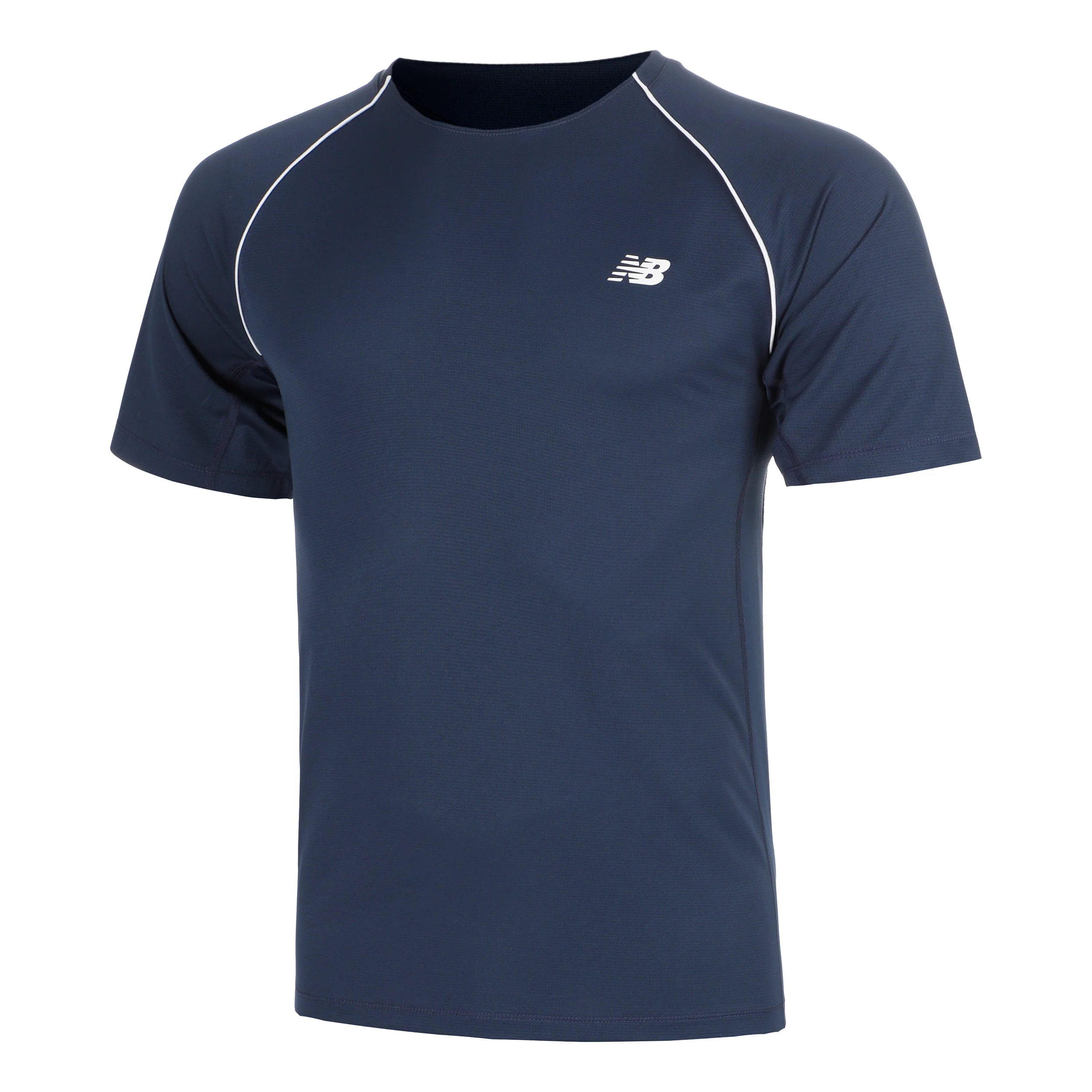 Tournament T-shirt Herrar-mörkblå, vit