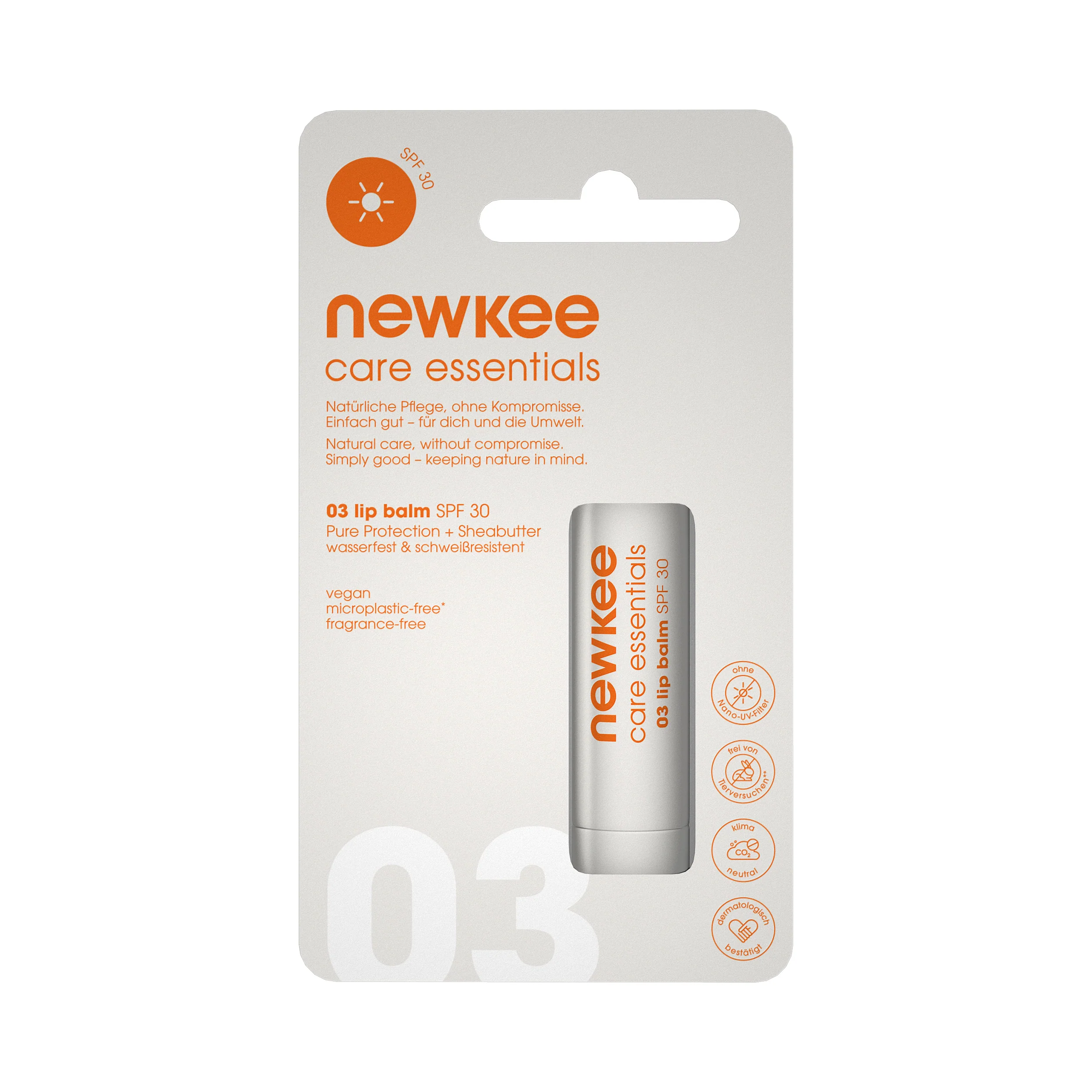 lip balm SPF 30 Kosmetik - vit, orange - Image 3