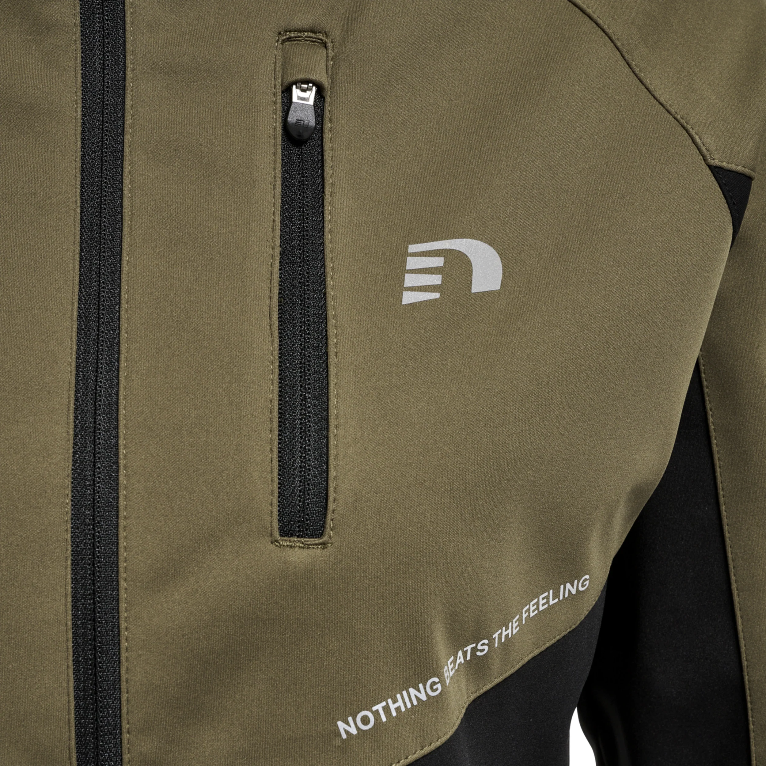 Boston Shell Jacket Softshelljacka Herrar-Svart,Oliv - Image 4