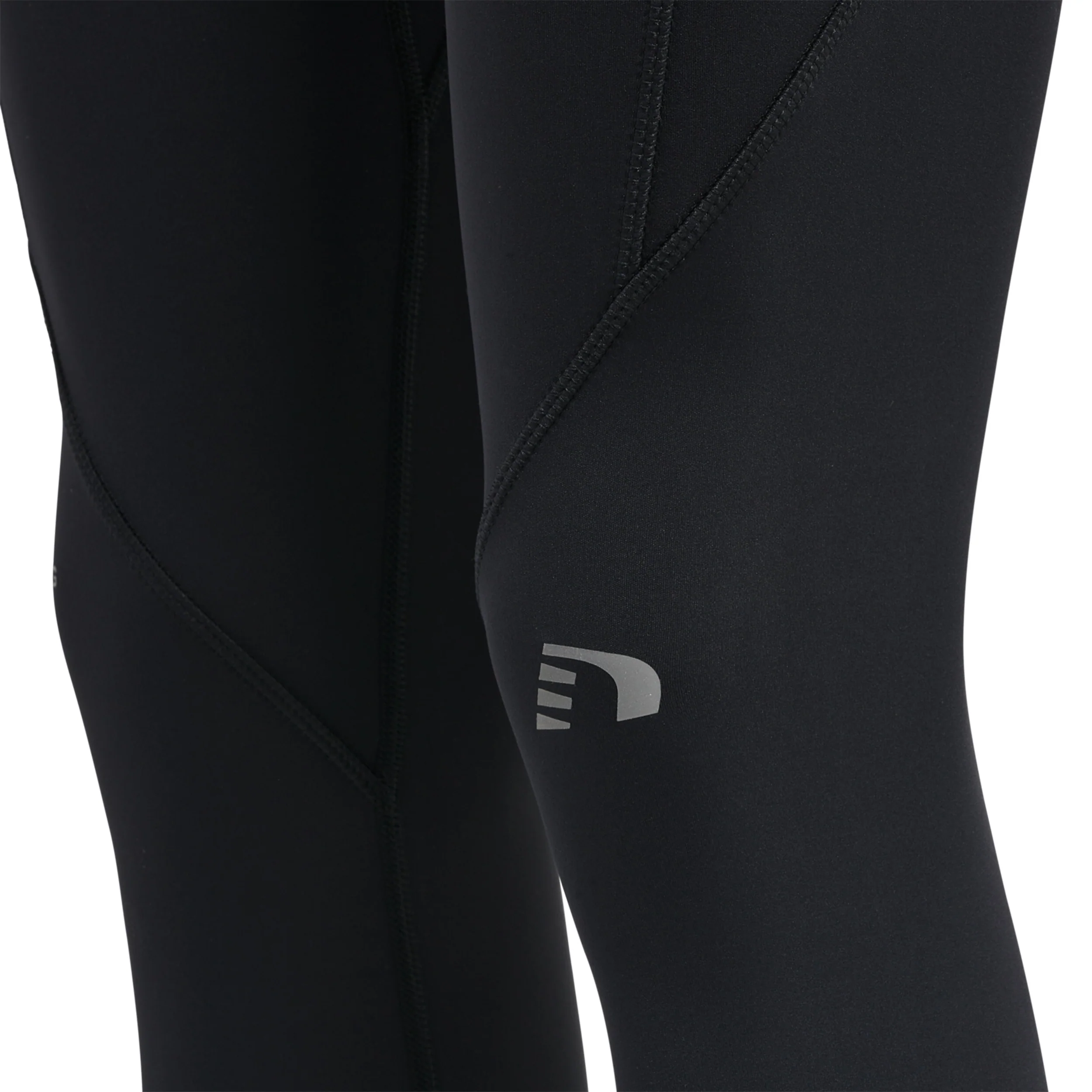 High Waist Long Tights Damer-Svart - Image 4