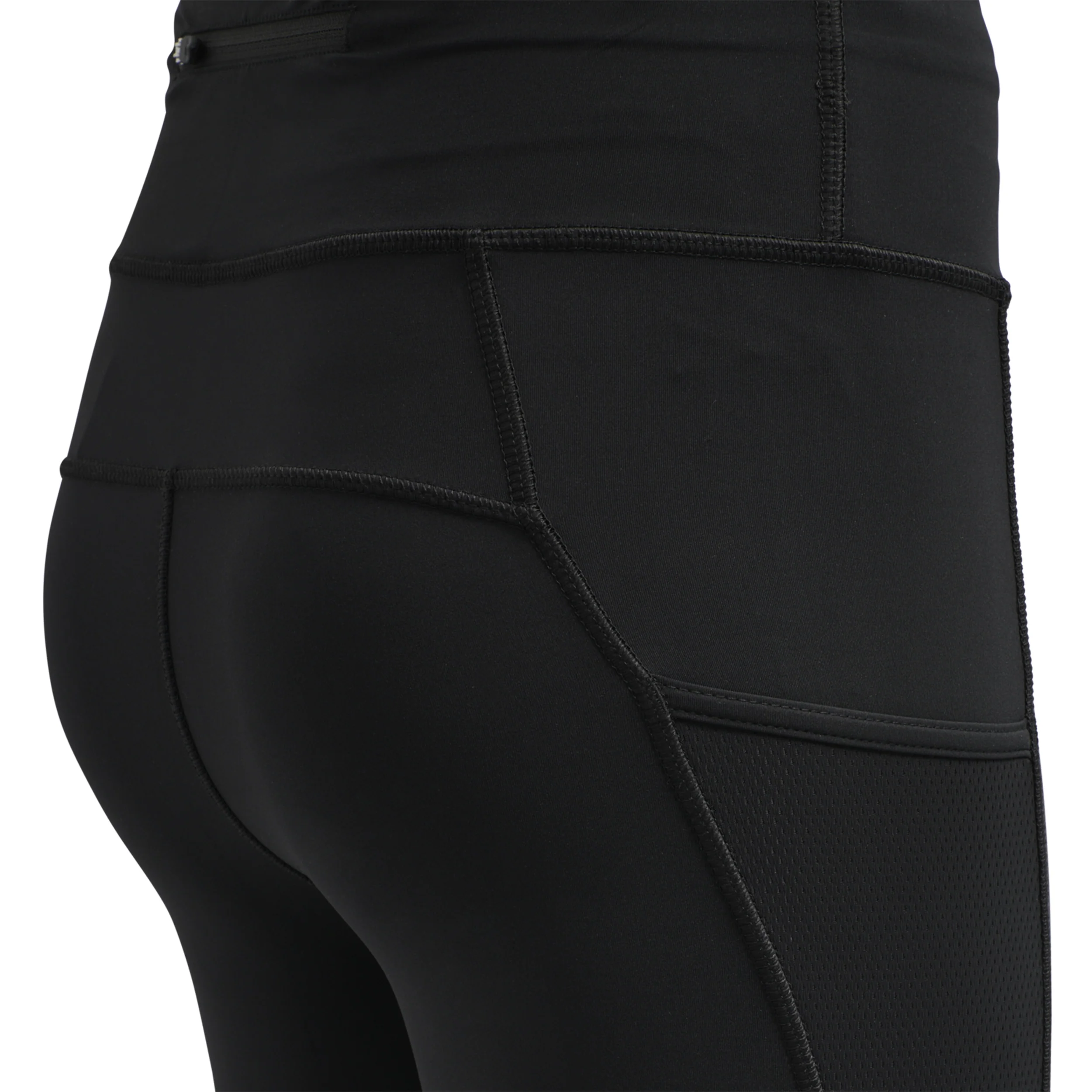 Highwaist Performance Tights Damer-Svart - Image 4
