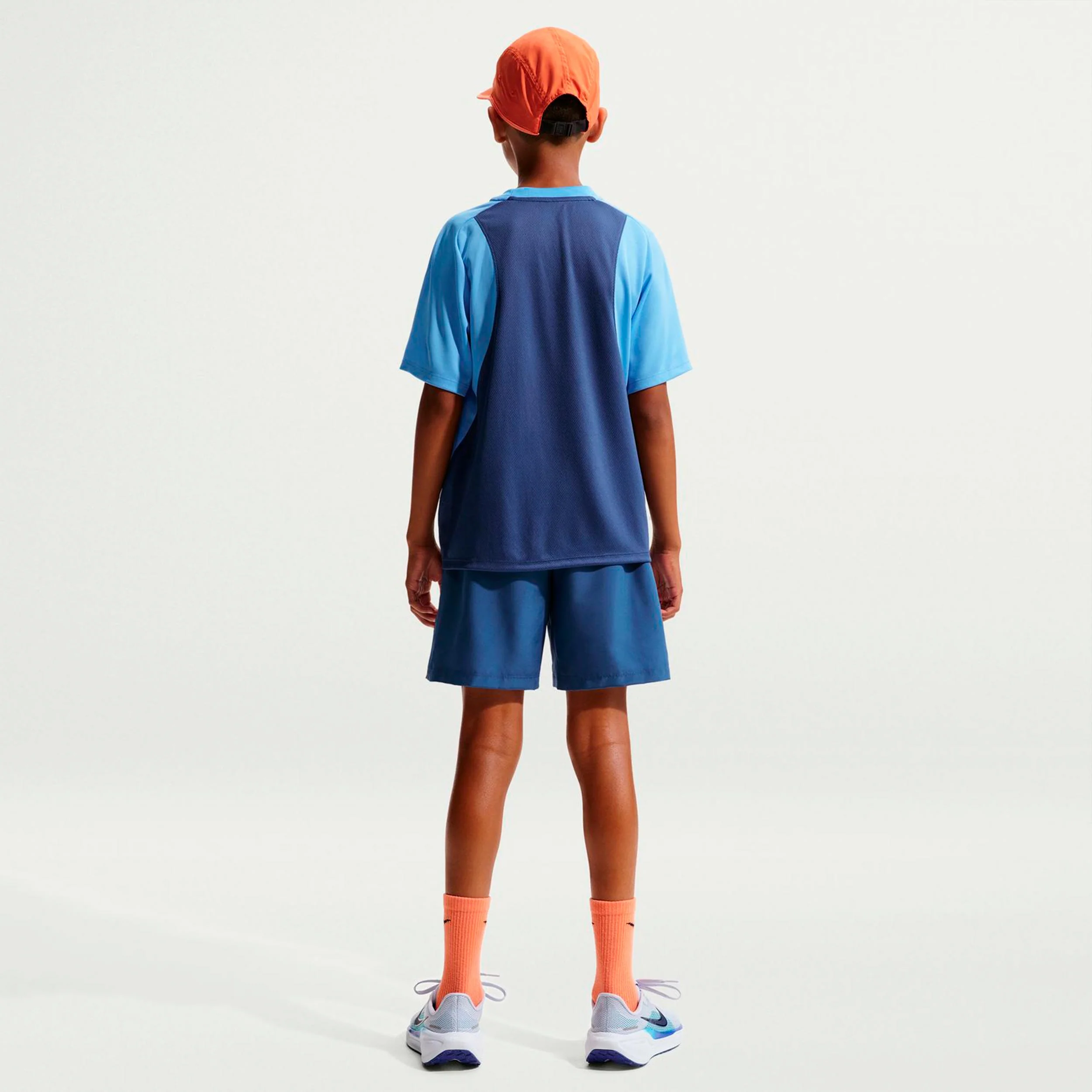 Big Shorts Pojkar-petrol, vit - Image 3