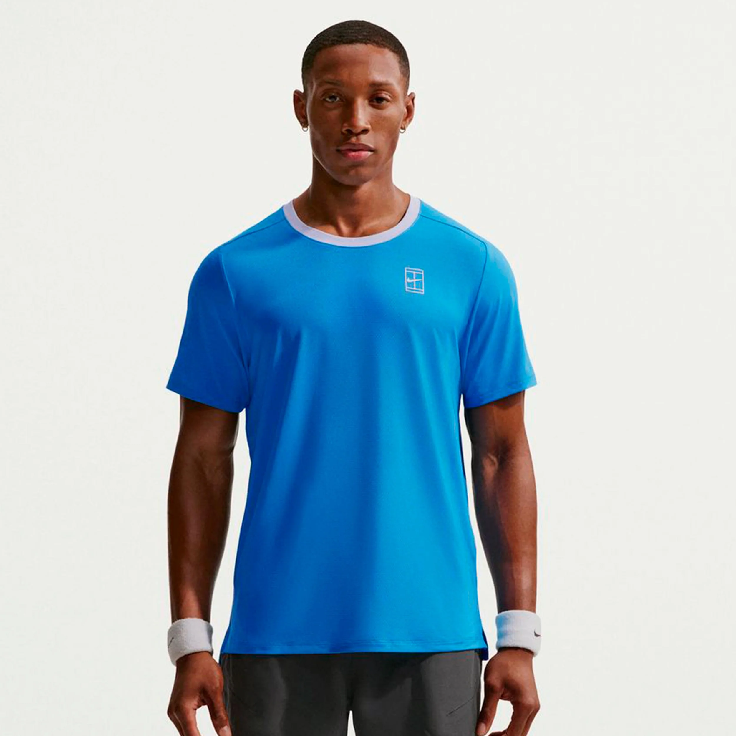 Carlos Alcaraz Court Dri-FIT Advantage T-shirt Herrar - koboltblå