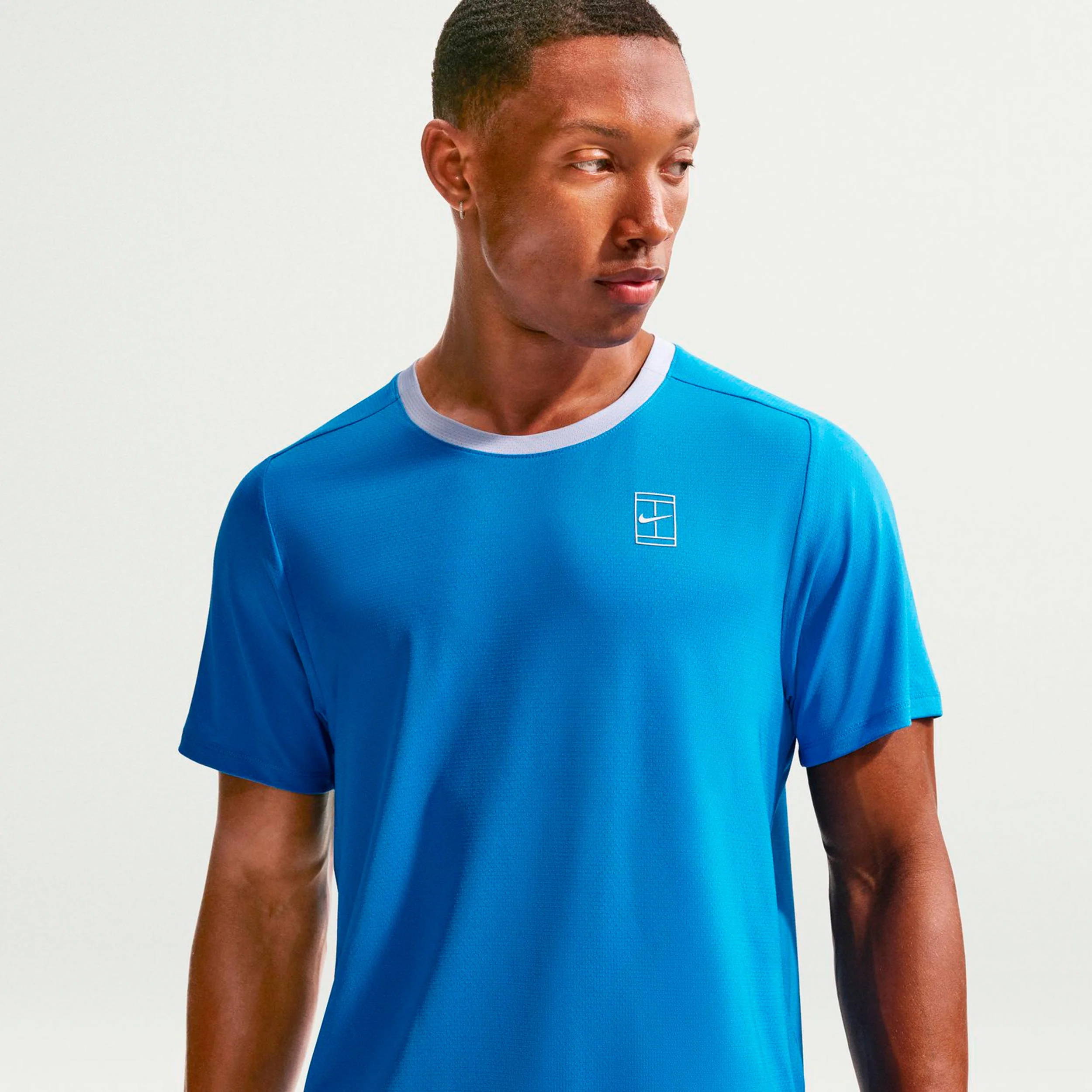 Carlos Alcaraz Court Dri-FIT Advantage T-shirt Herrar - koboltblå - Image 4
