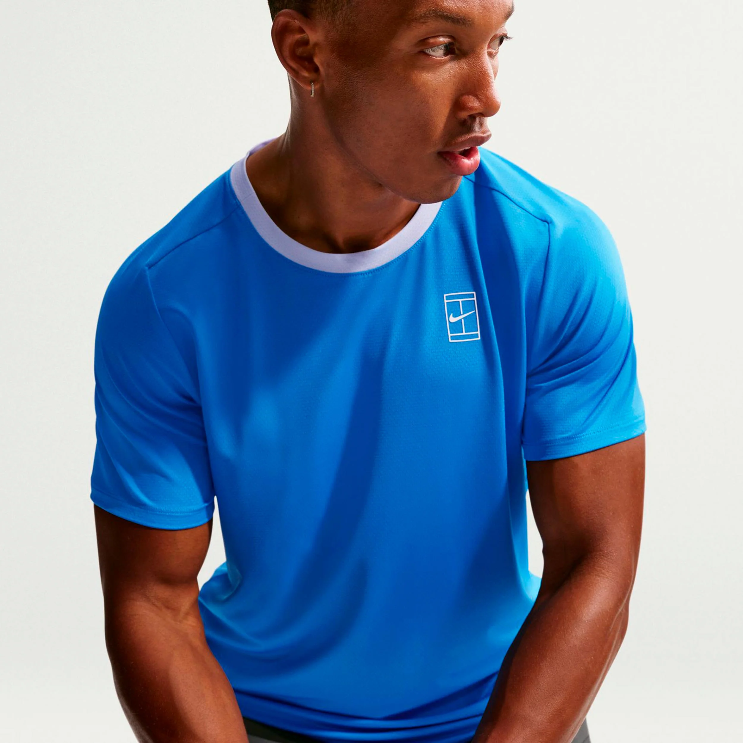 Carlos Alcaraz Court Dri-FIT Advantage T-shirt Herrar - koboltblå - Image 6