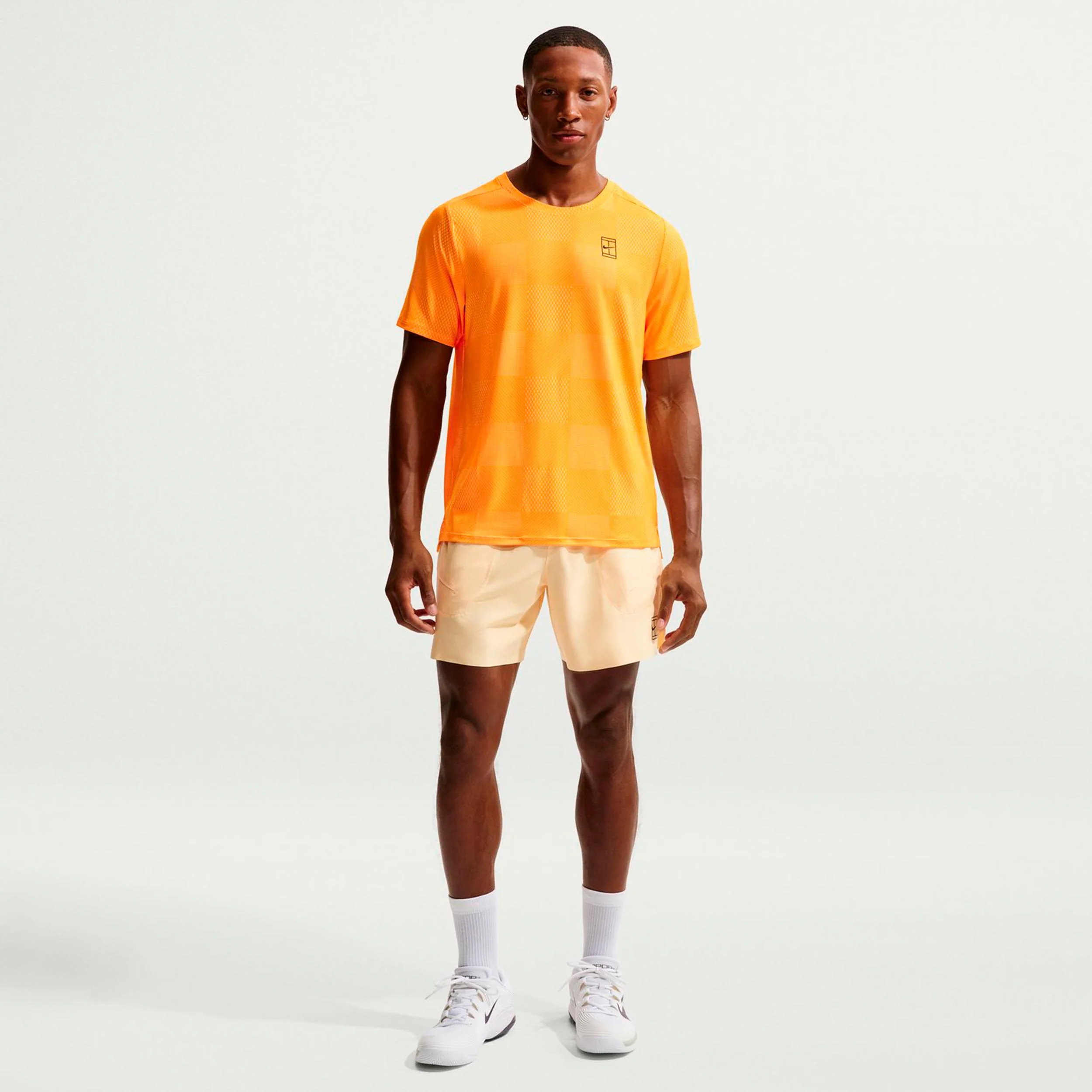 Carlos Alcaraz Court Dri-Fit Advantage T-shirt Herrar-orange - Image 2