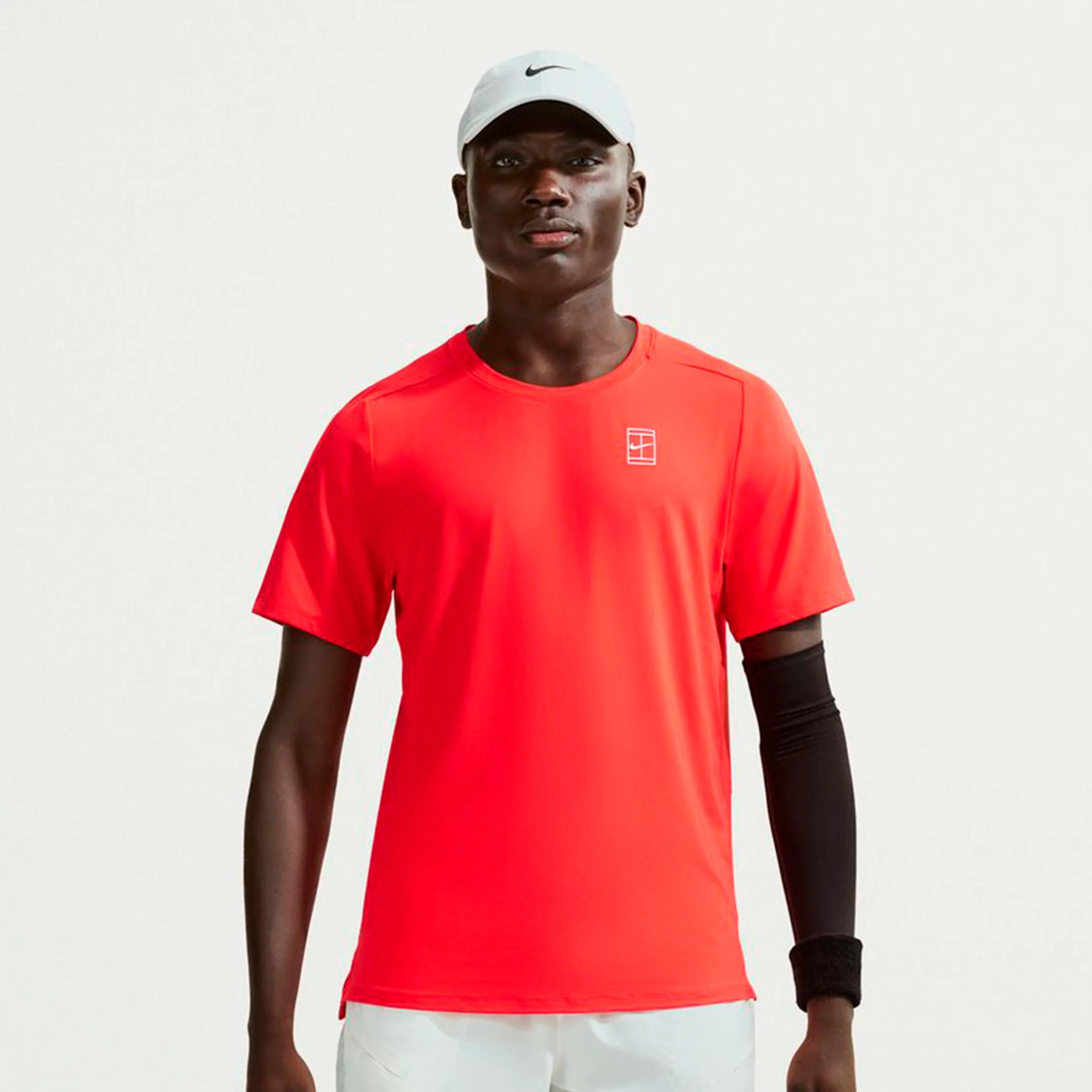 Carlos Alcaraz Court Dri-FIT Advantage T-shirt Herrar - röd