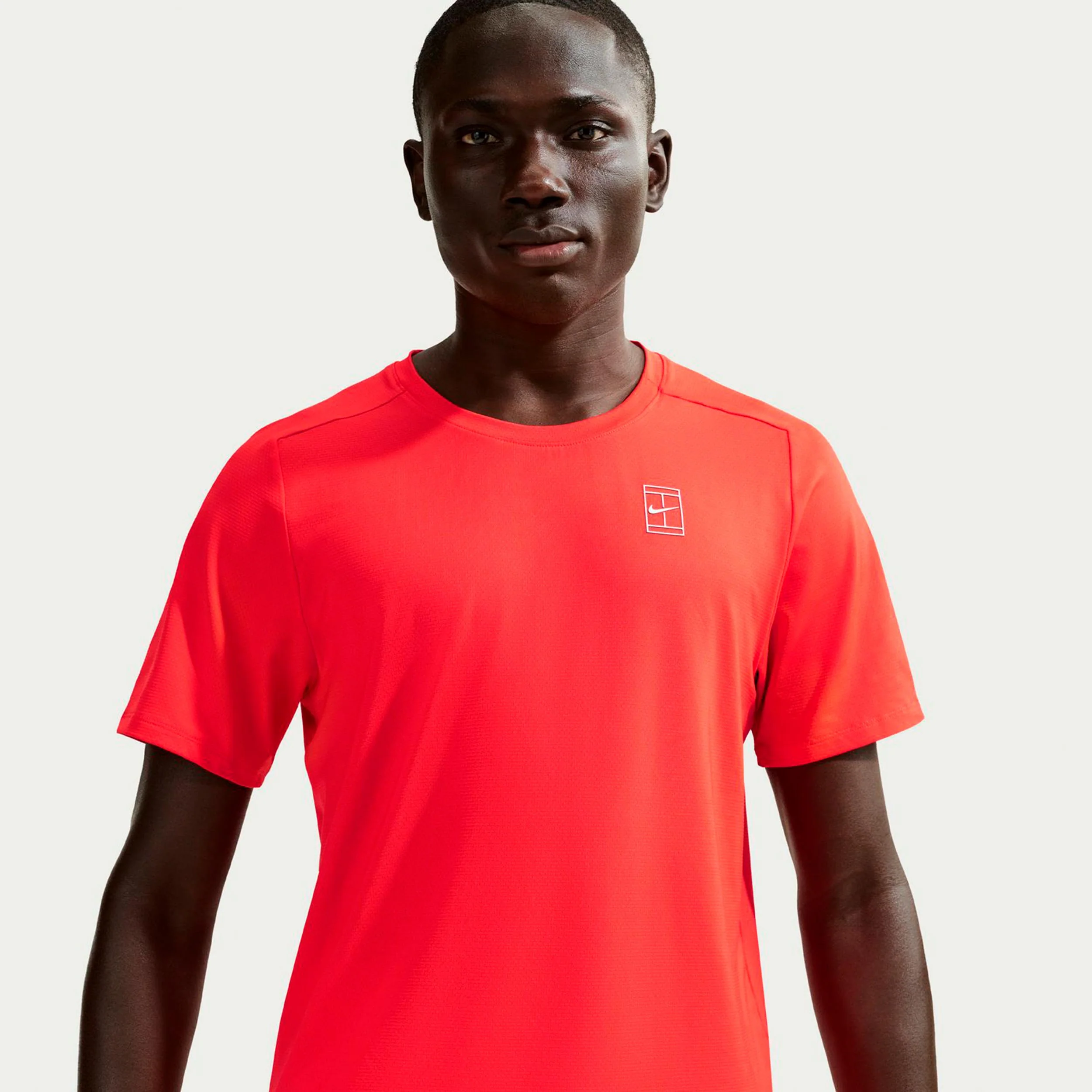 Carlos Alcaraz Court Dri-FIT Advantage T-shirt Herrar - röd - Image 4