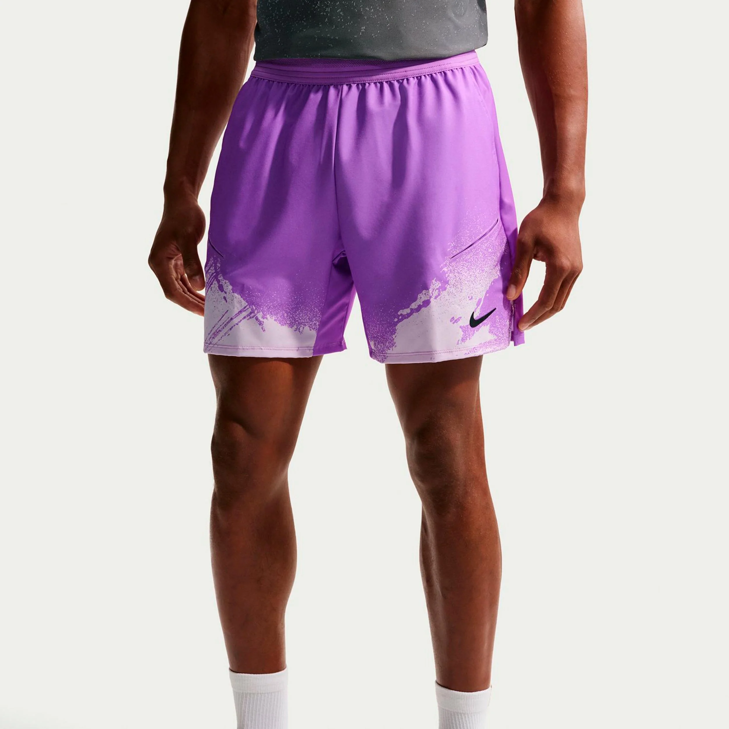 Carlos Alcaraz Court Dri-Fit Slam Shorts Herrar - lila