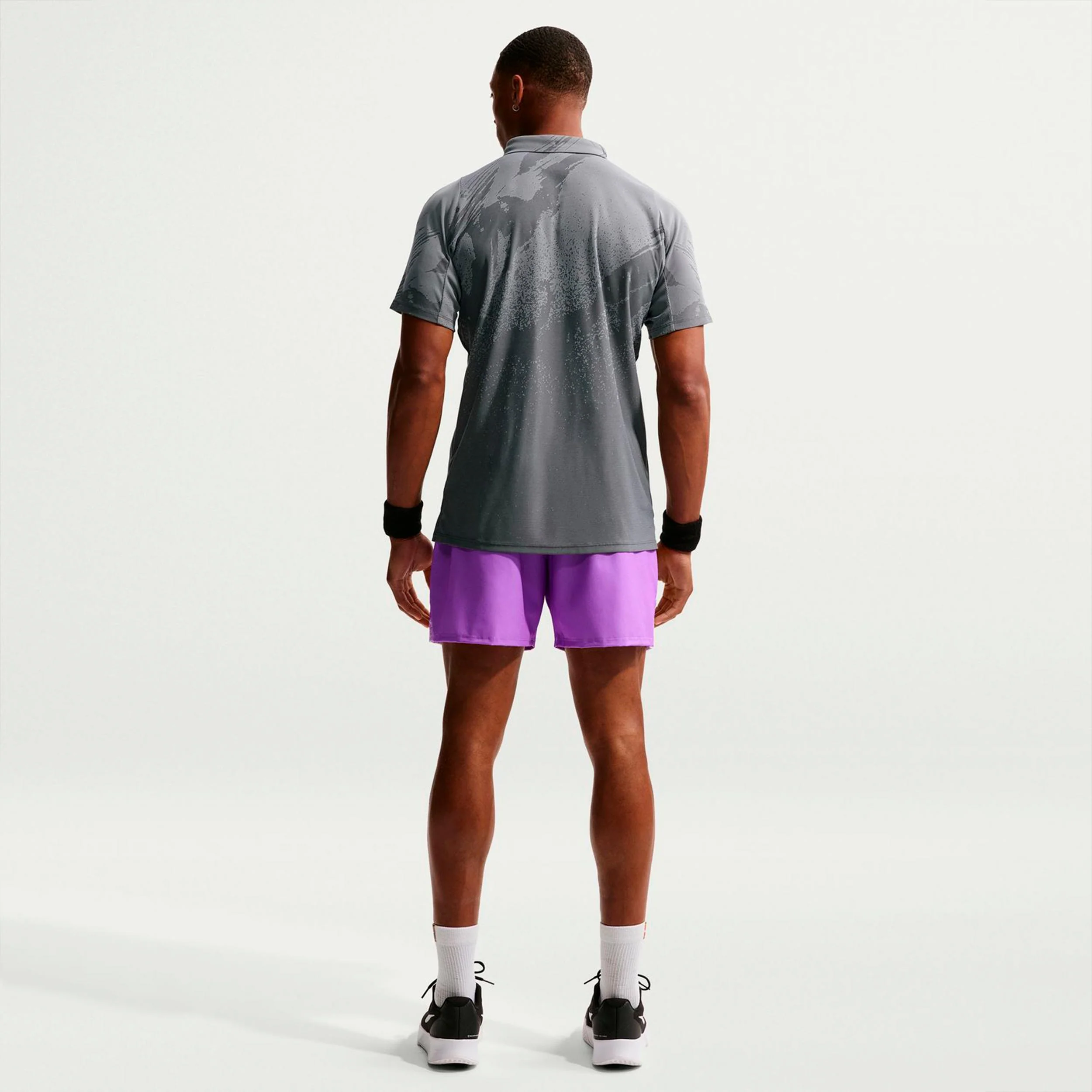 Carlos Alcaraz Court Dri-Fit Slam Shorts Herrar - lila - Image 3