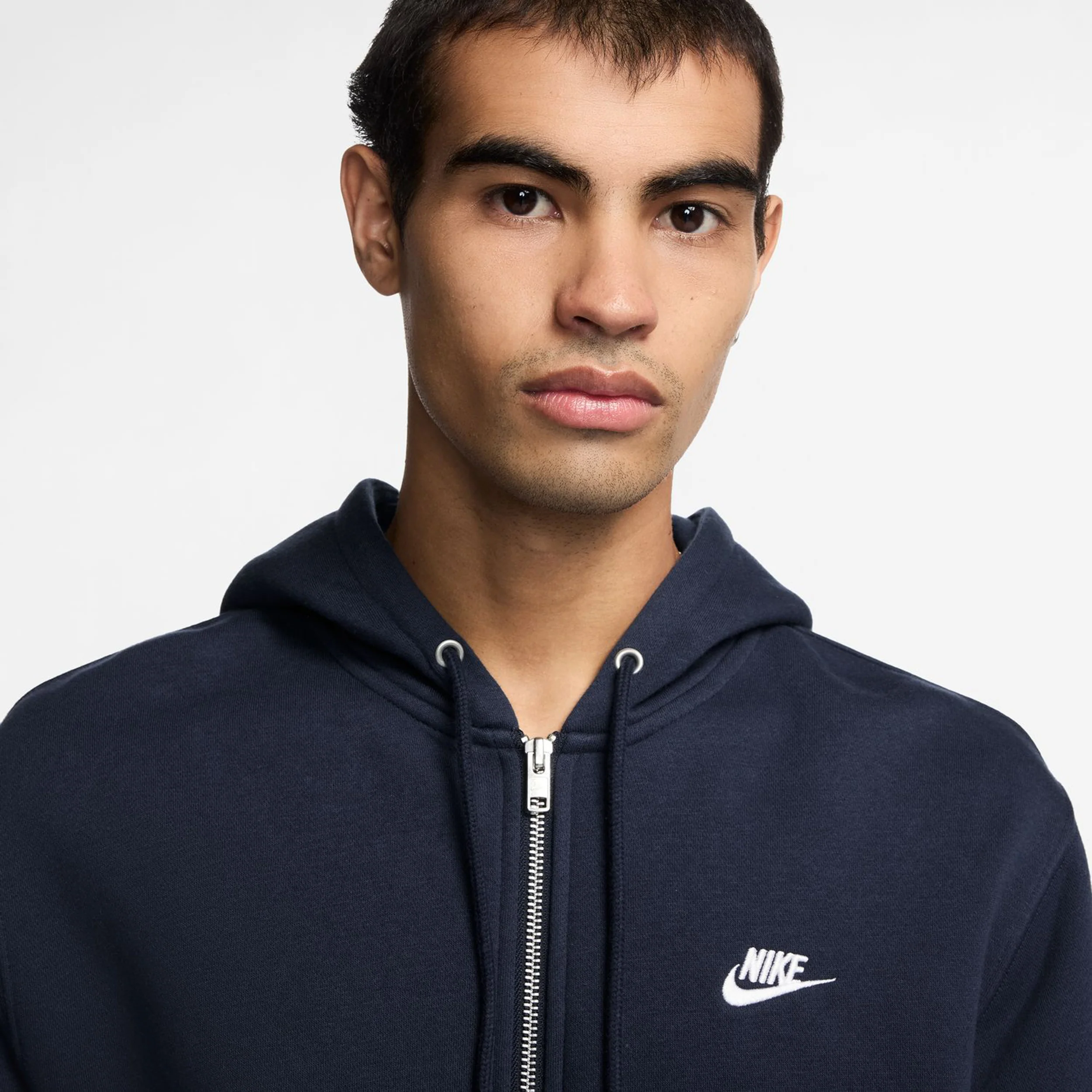 Club Bb Full-Zip Sweat-jacka Herrar-Mörkblå - Image 3