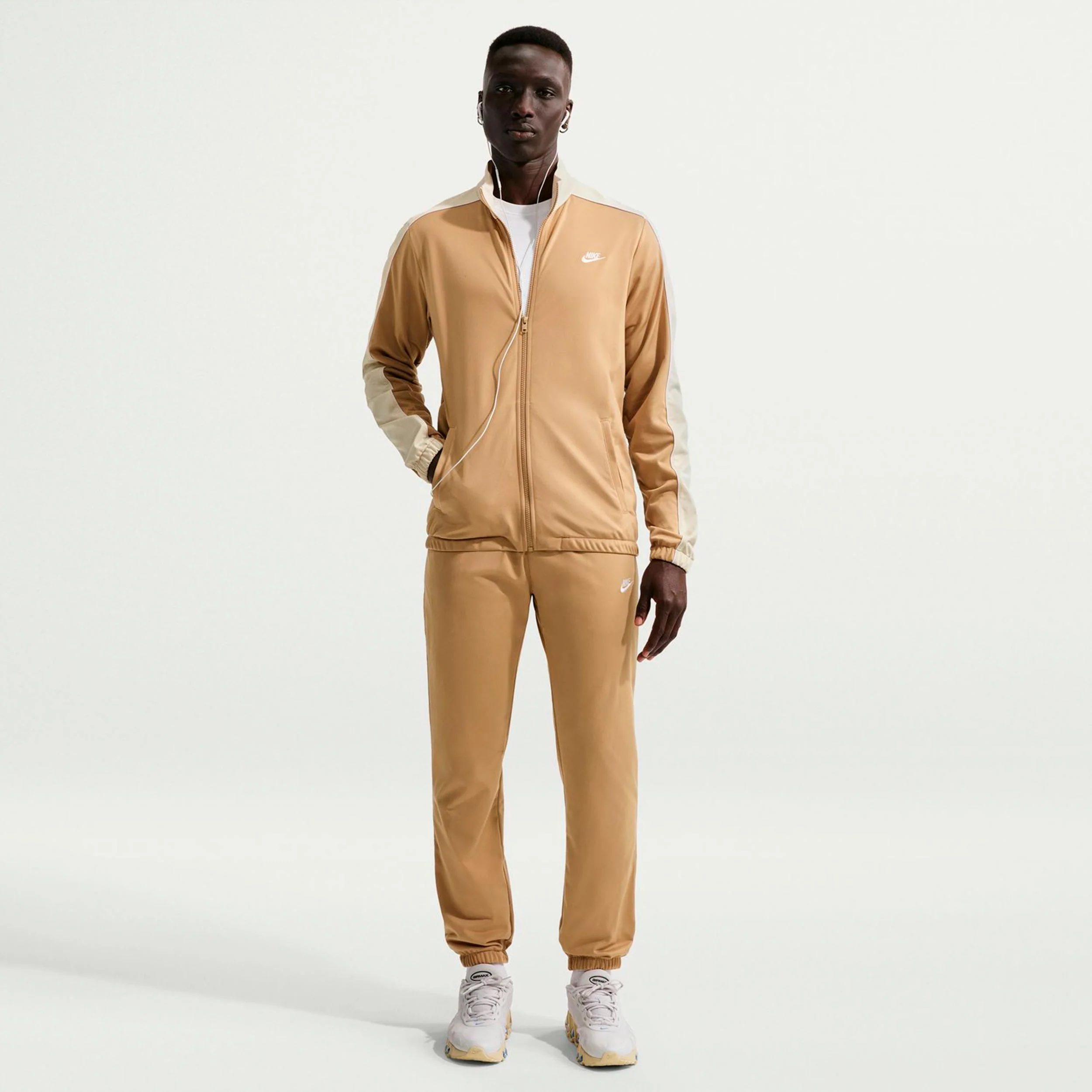 Club Träningsoverall Herrar-beige, kaki
