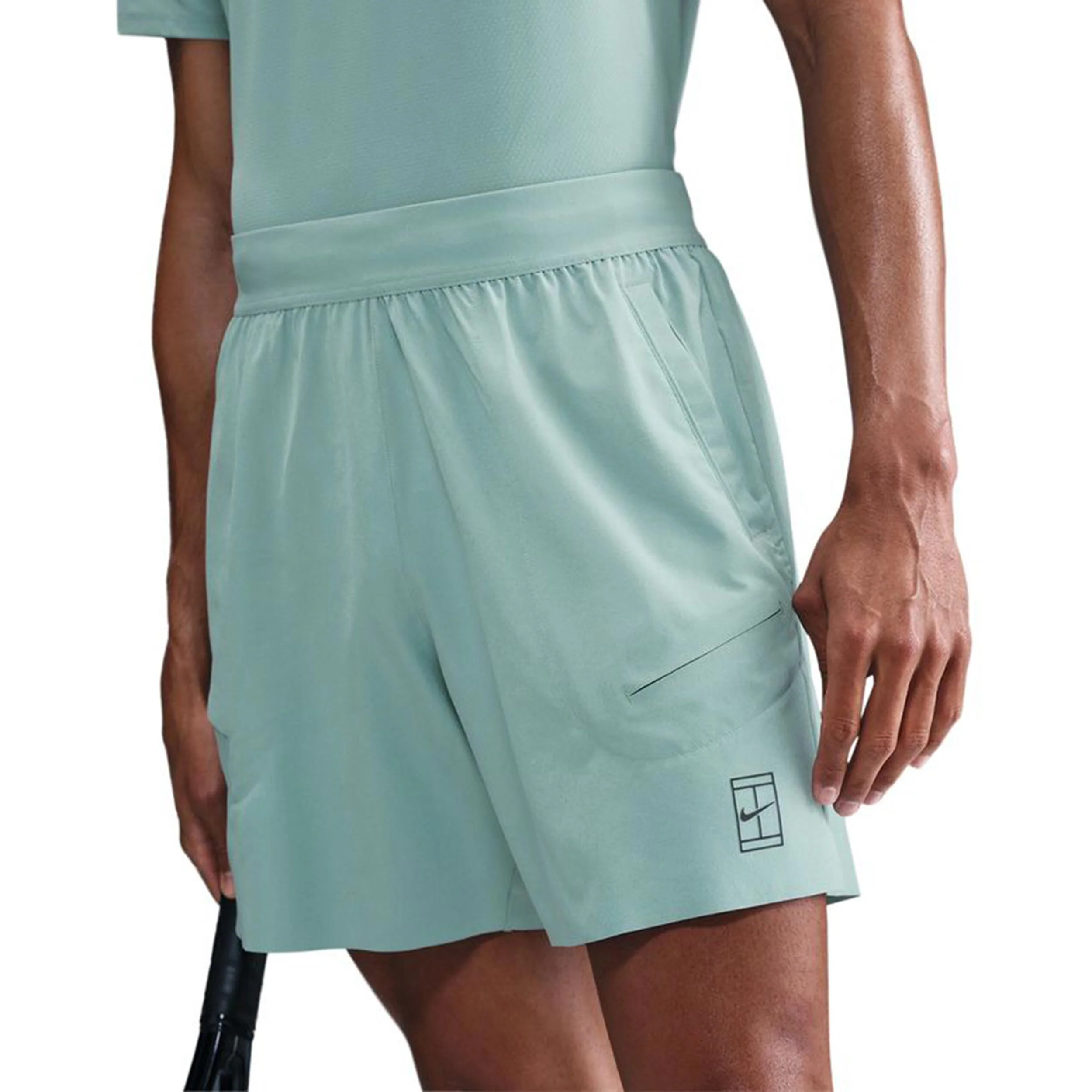 Court Dri-Fit Advantage 6in Shorts Herrar-Blågrå