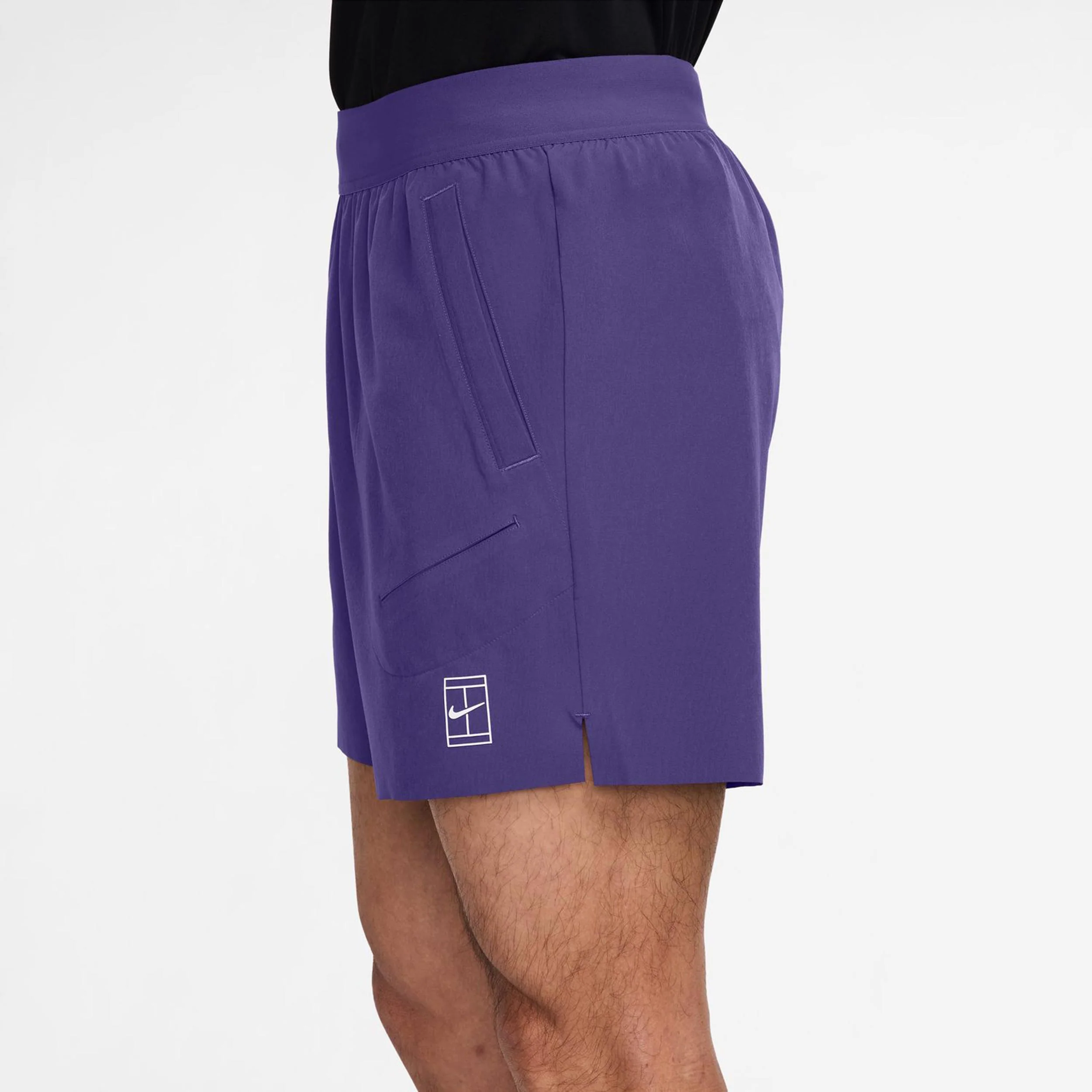 Court Dri-Fit Advantage 6in Shorts Herrar-Lila - Image 3