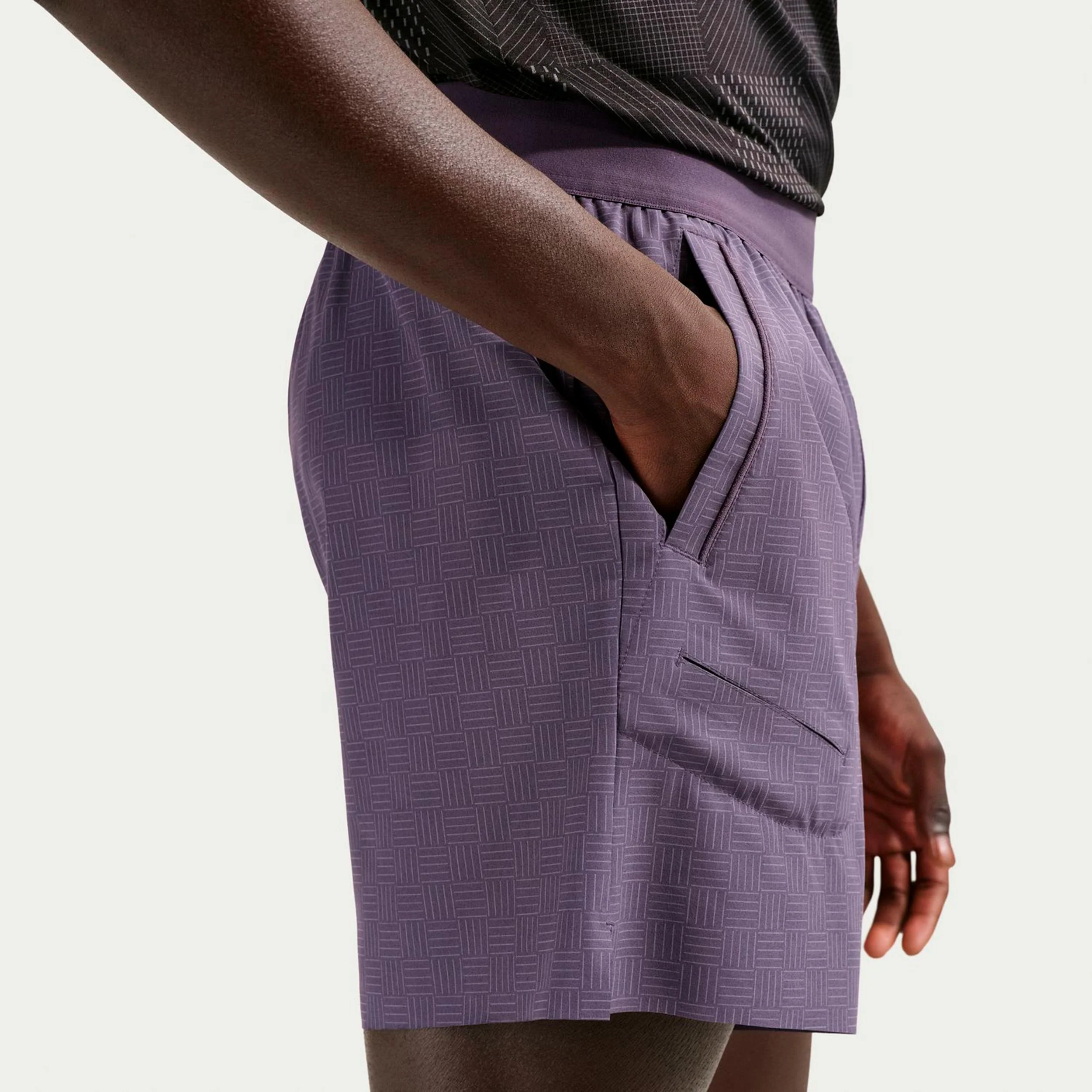 Court Dri-Fit Advantage 6in Shorts Herrar-lila - Image 5