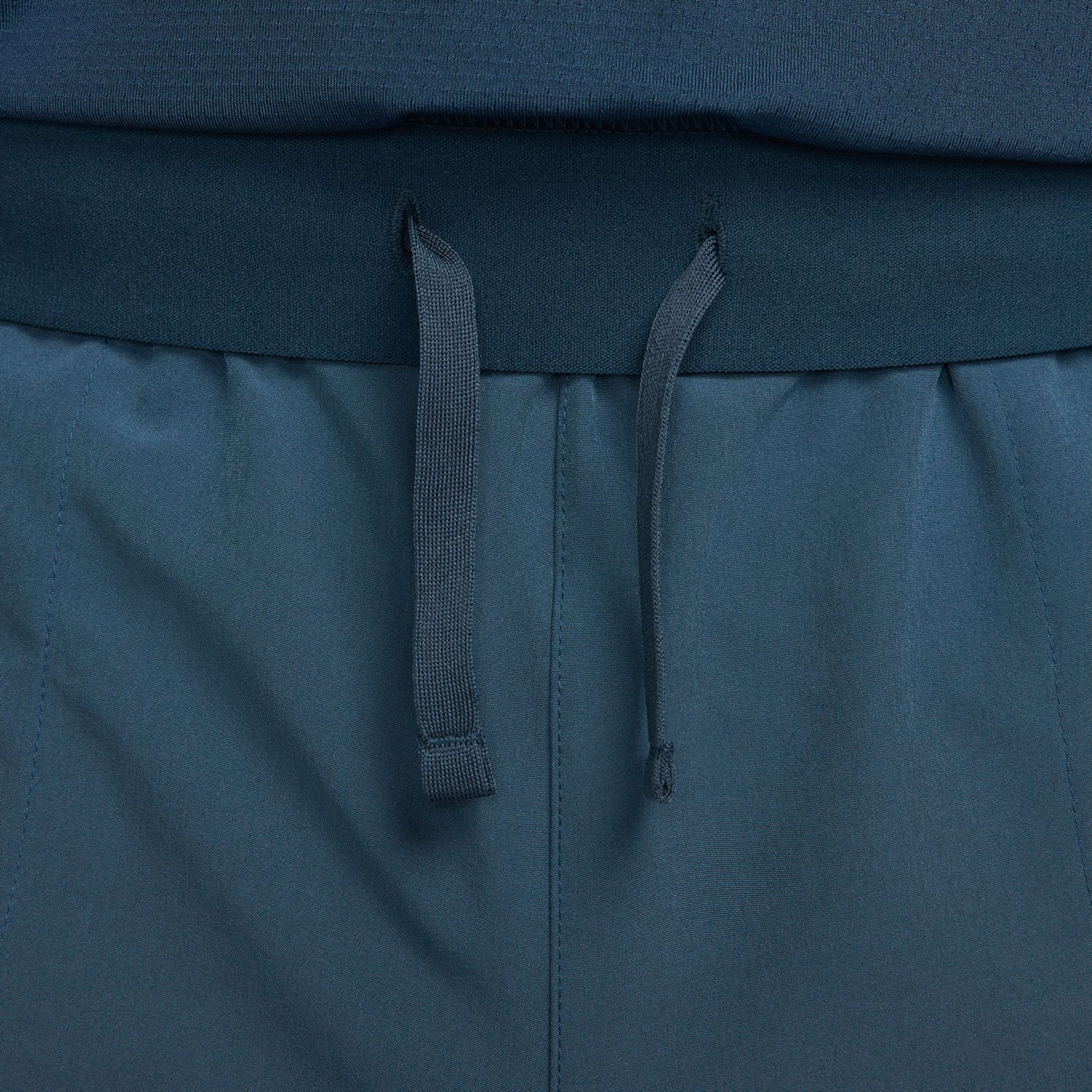 Court Dri-Fit Advantage 6in Shorts Herrar-Mörkblå,Vit - Image 11