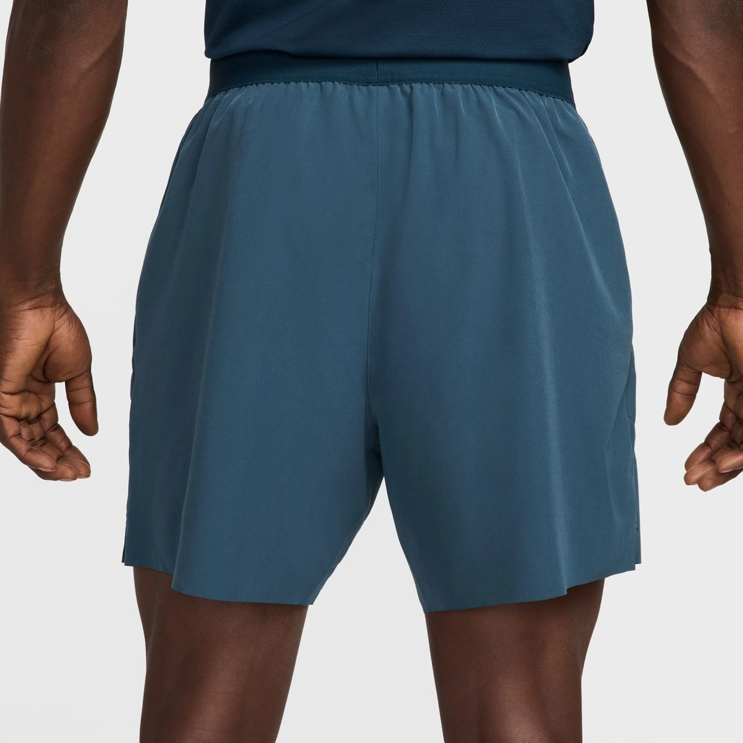 Court Dri-Fit Advantage 6in Shorts Herrar-Mörkblå,Vit - Image 6