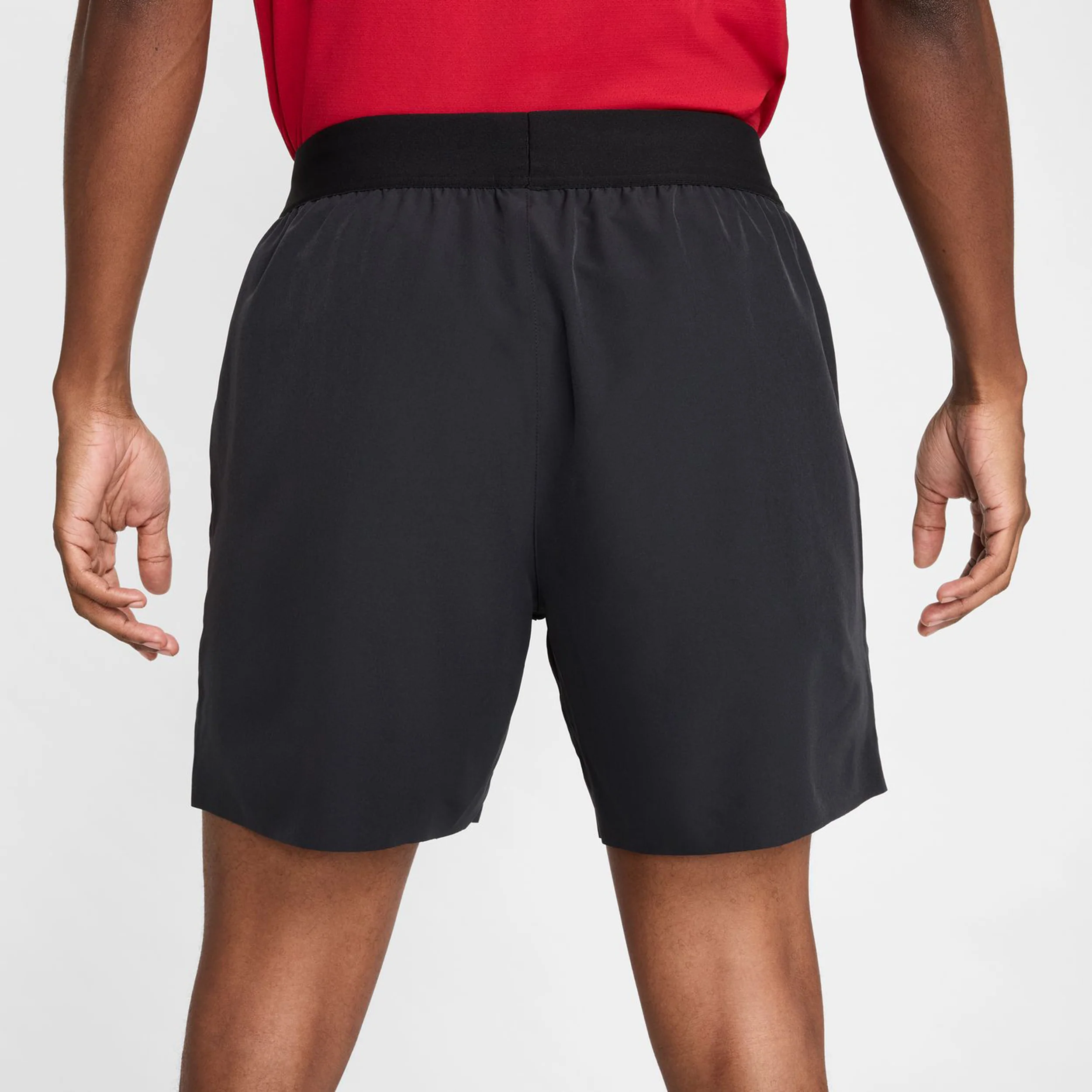Court Dri-Fit Advantage 6in Shorts Herrar-Svart,Vit - Image 6