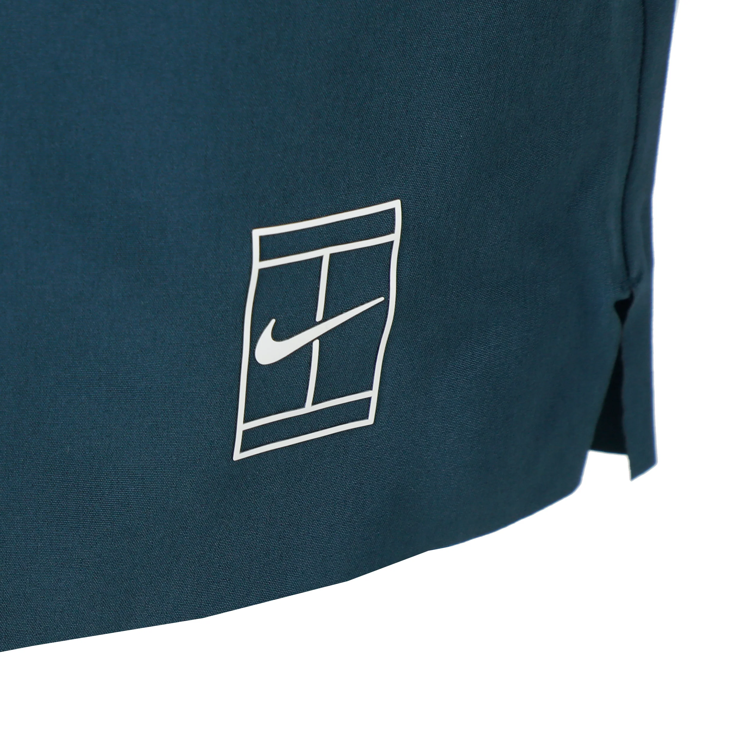 Court Dri-Fit Advantage 8in Shorts Herrar-Mörkblå,Vit - Image 3