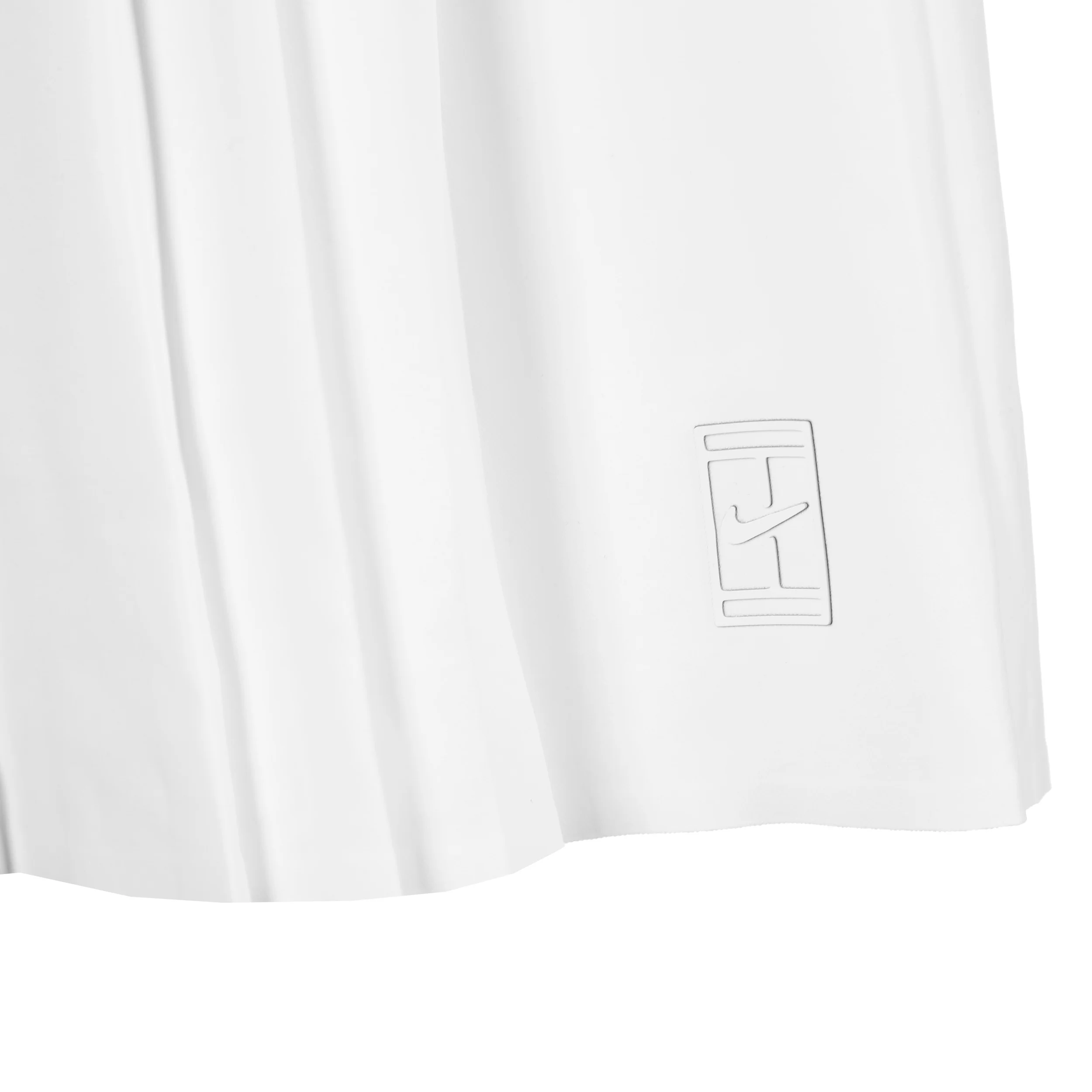 Court Dri-Fit Advantage Ace Kjol Damer-Vit,Vit - Image 3