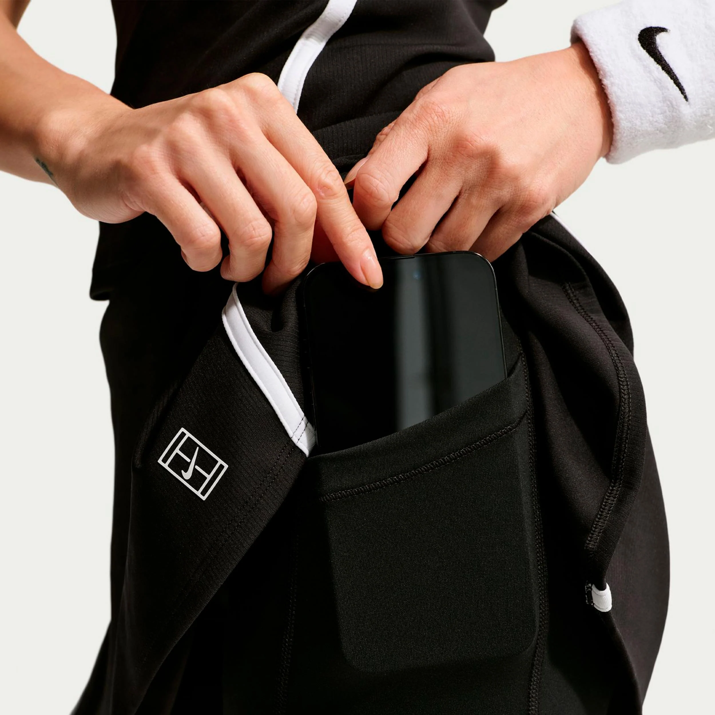 Court Dri-Fit Advantage High Rise Kjol Damer-svart - Image 7