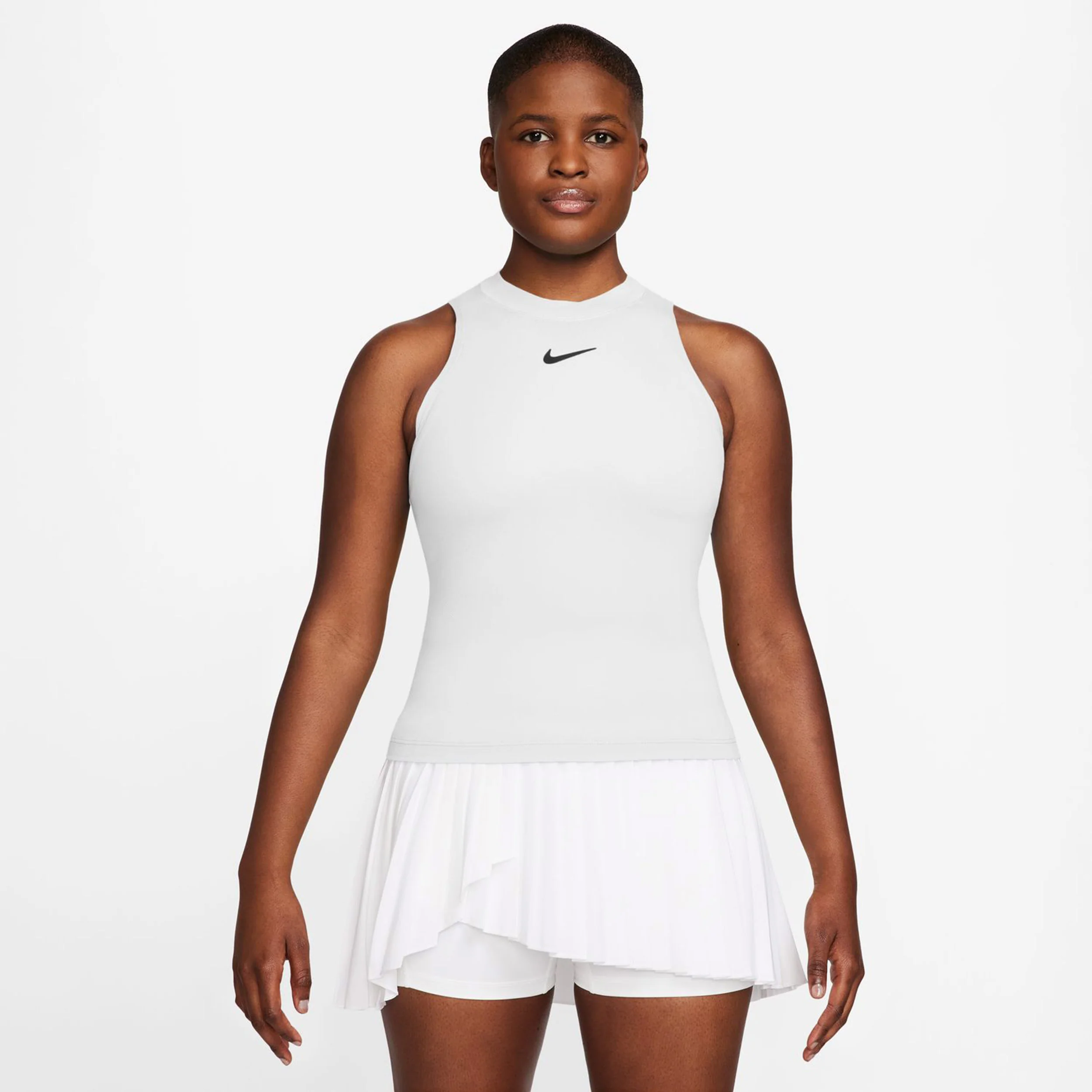 Court Dri-Fit Advantage Linne Damer-Vit - Image 5