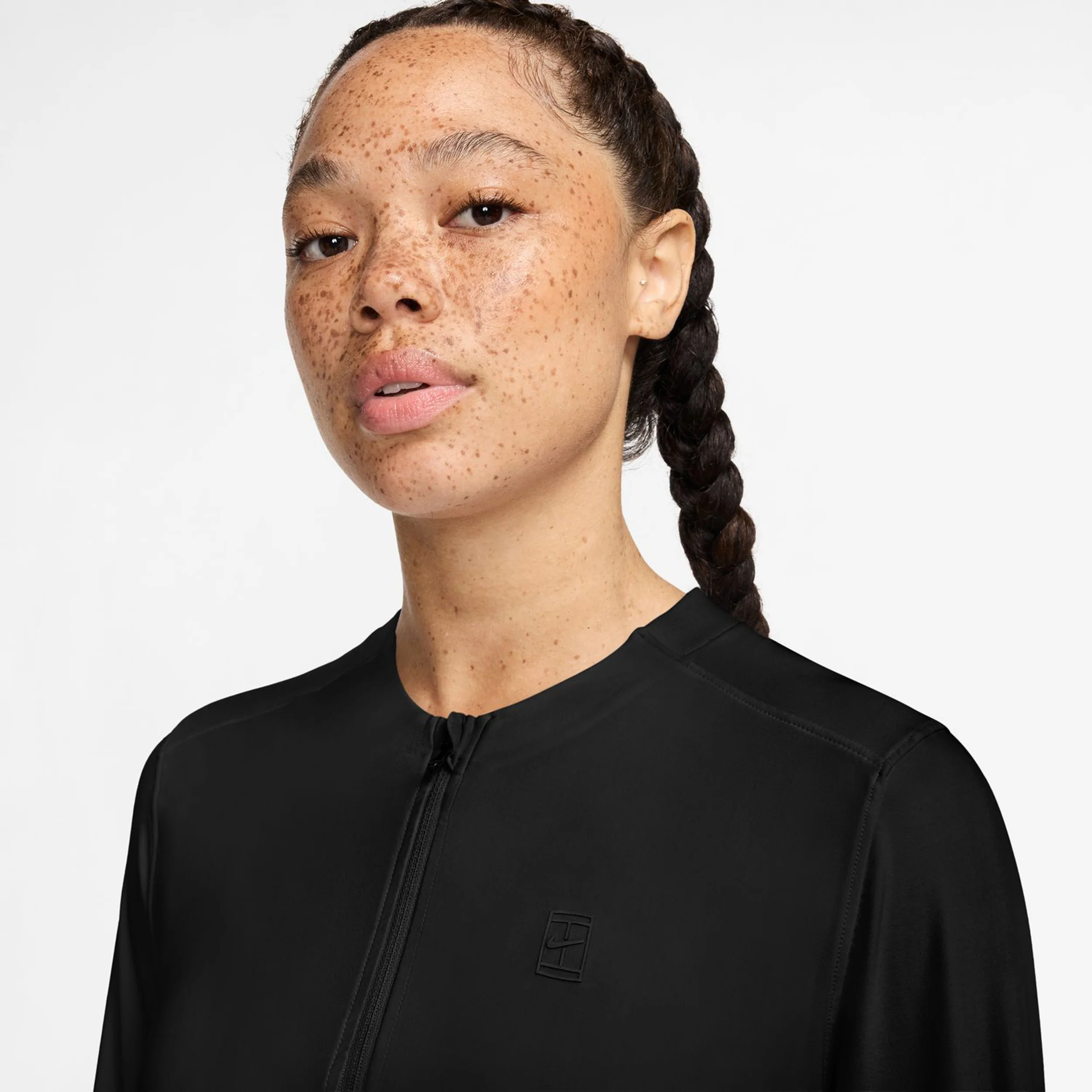 Court Dri-Fit Advantage Långärmat Damer-Svart,Svart - Image 6