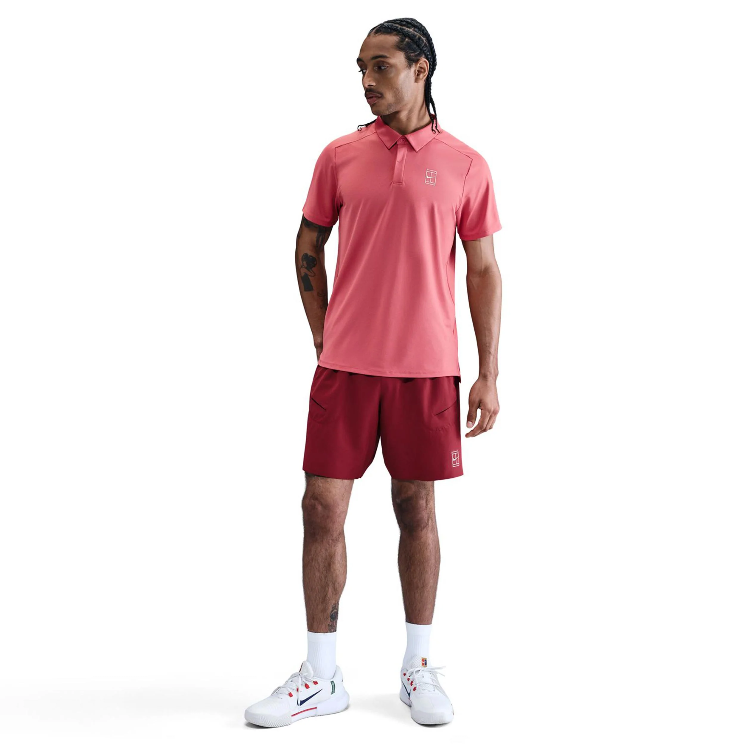 Court Dri-Fit Advantage Polo Herrar-Berry - Image 2