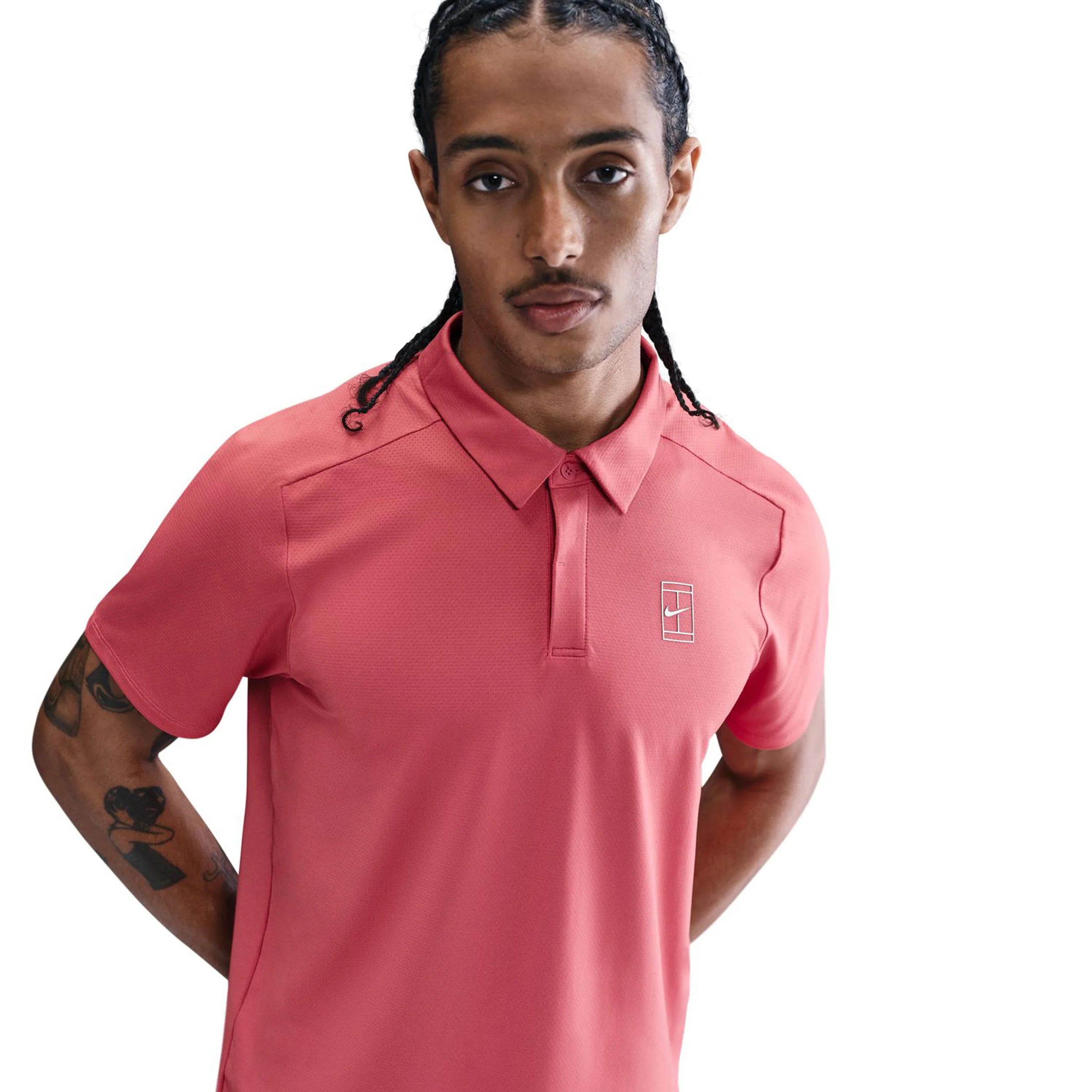 Court Dri-Fit Advantage Polo Herrar-Berry - Image 4