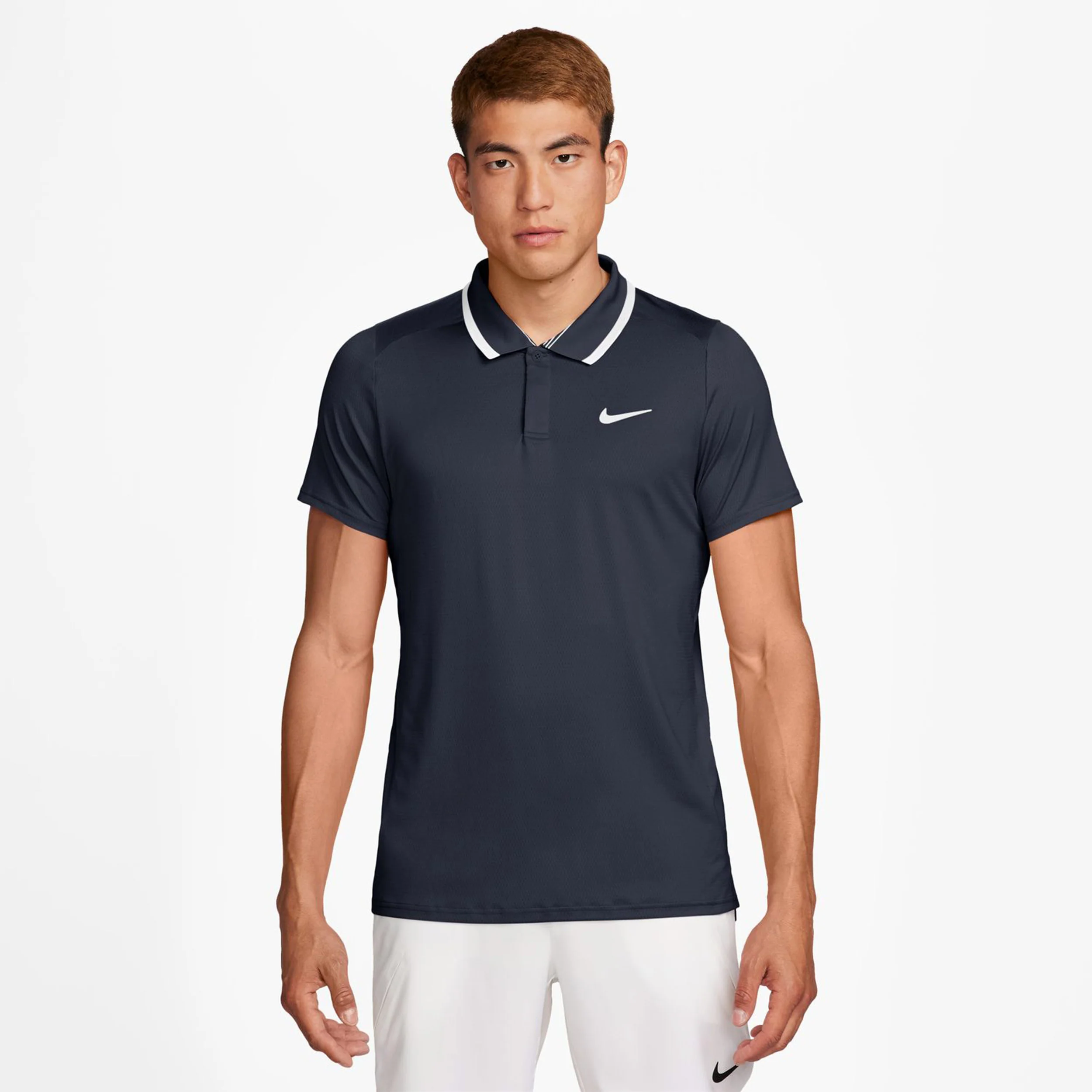 Court Dri-Fit Advantage Polo Herrar-Mörkblå