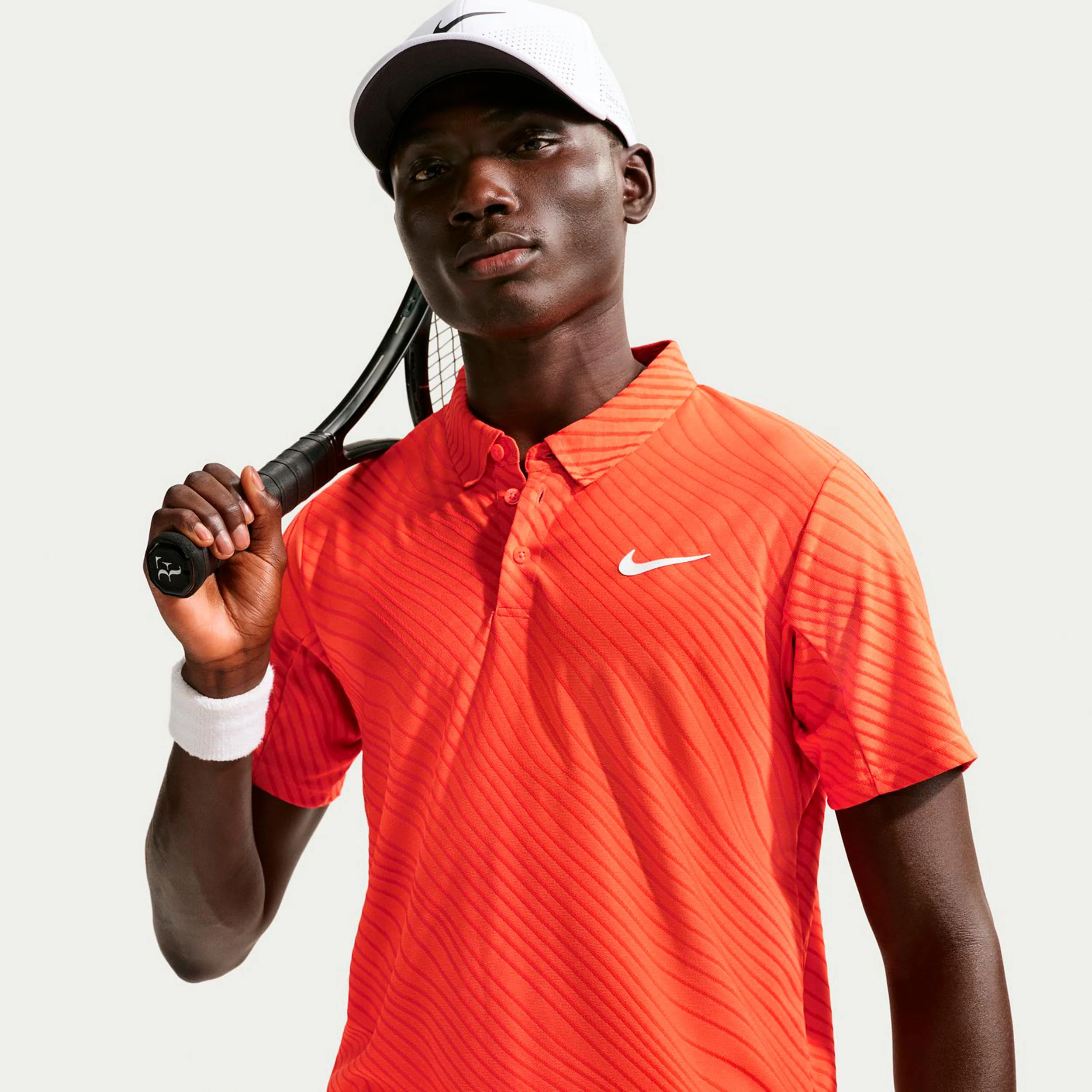 Court Dri-Fit Advantage Slam Polo Herrar-orange - Image 5