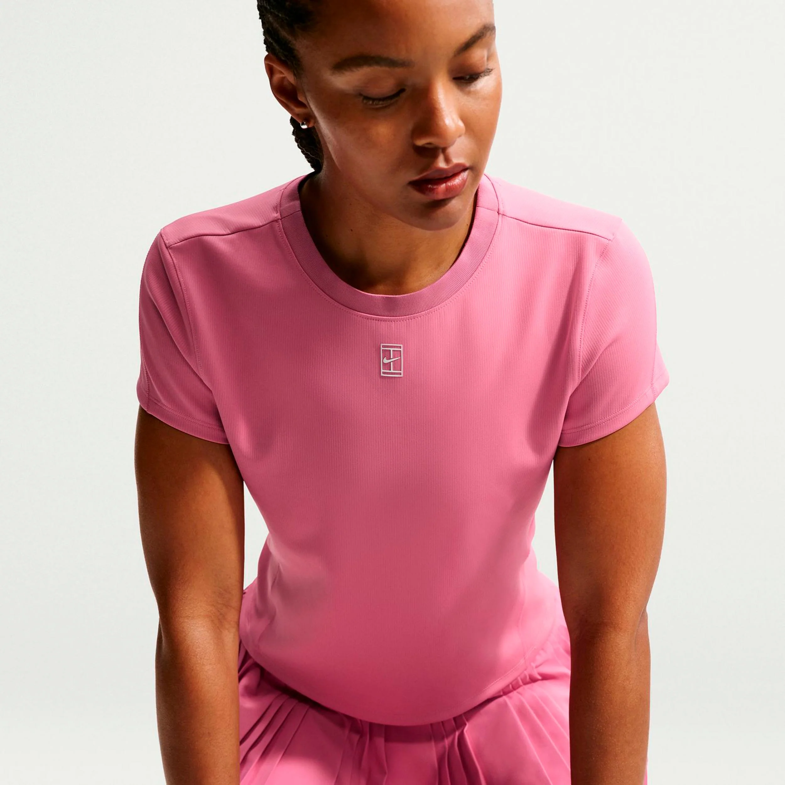 Court Dri-FIT Advantage T-shirt Damer - rosa - Image 4