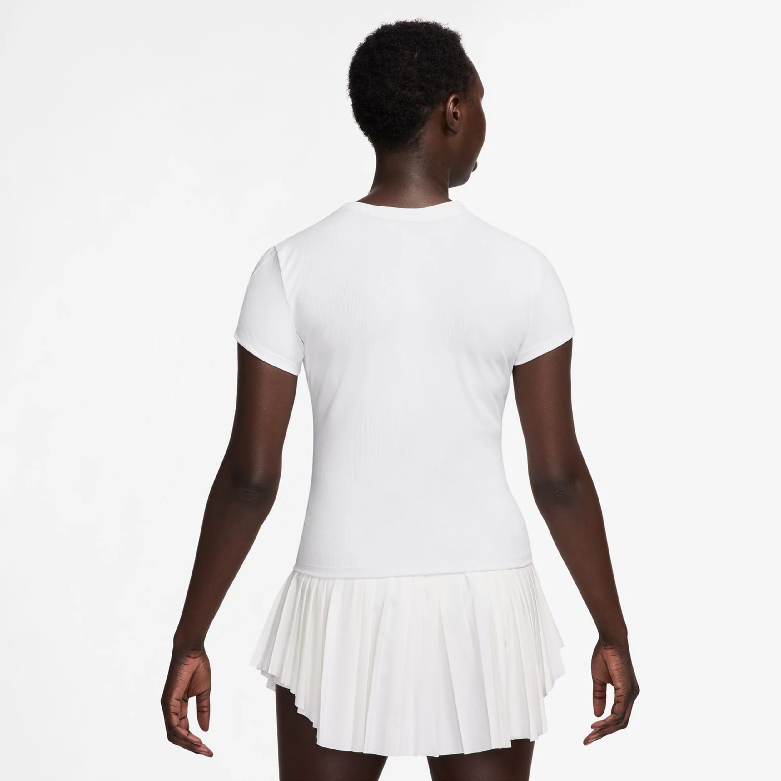 Court Dri-Fit Advantage T-shirt Damer-Vit,Vit - Image 2