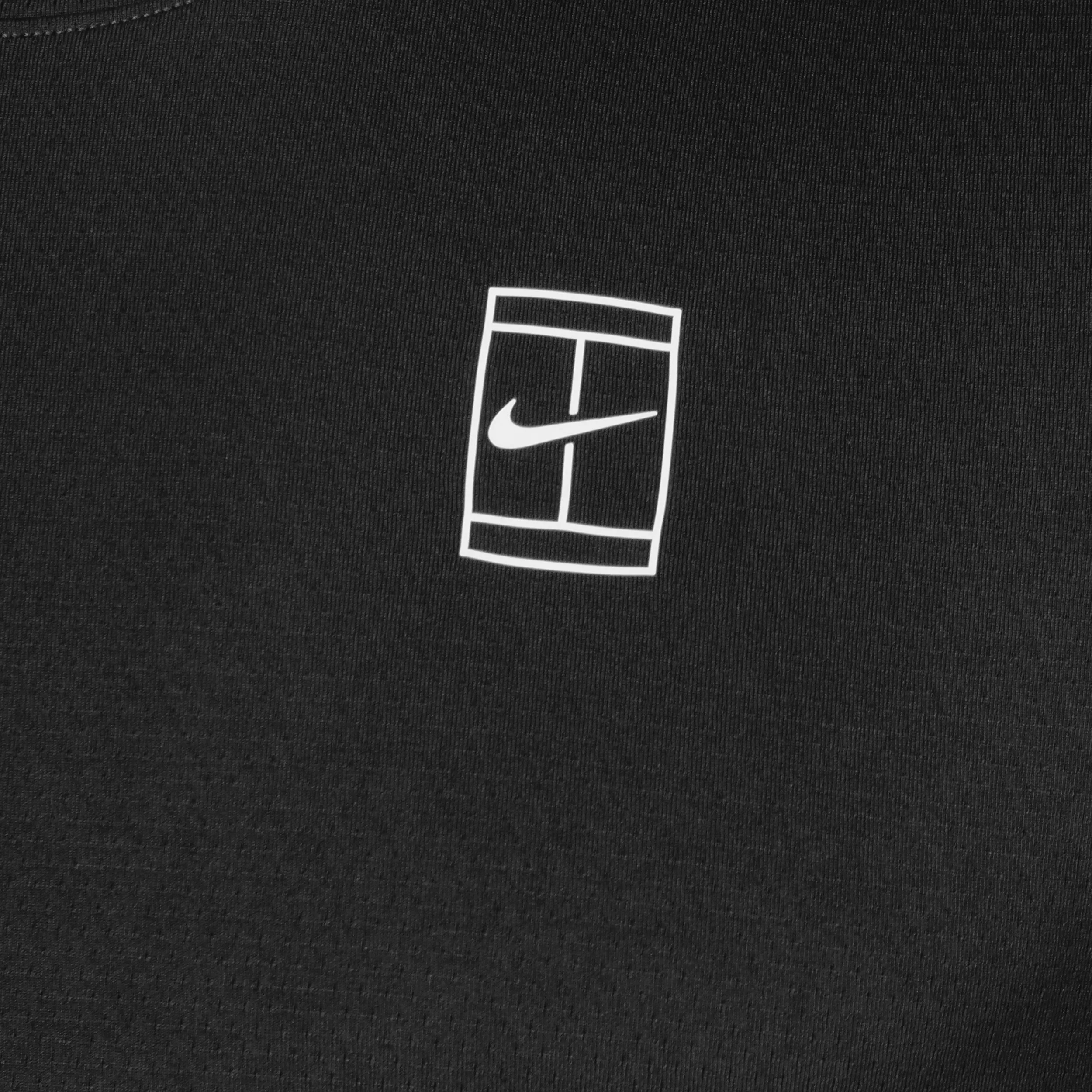 Court Dri-Fit Advantage T-shirt Herrar-Svart,Vit - Image 3