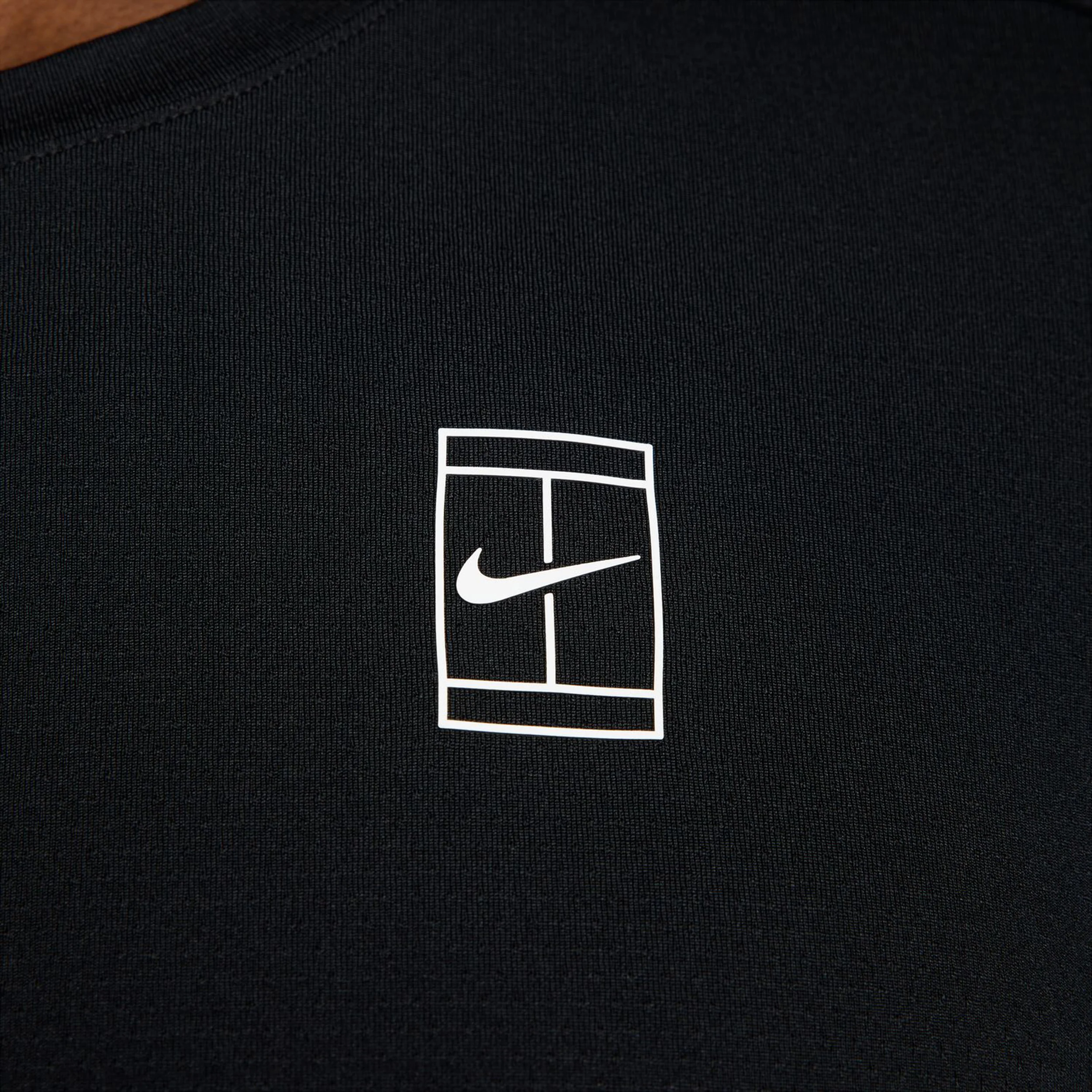 Court Dri-Fit Advantage T-shirt Herrar-Svart,Vit - Image 9