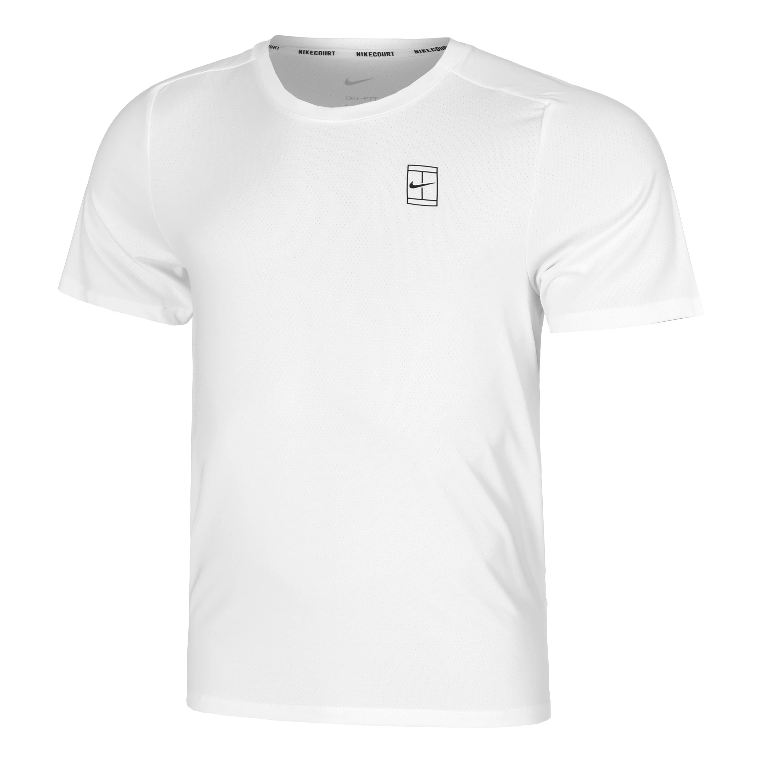 Court Dri-Fit Advantage T-shirt Herrar-Vit,Svart