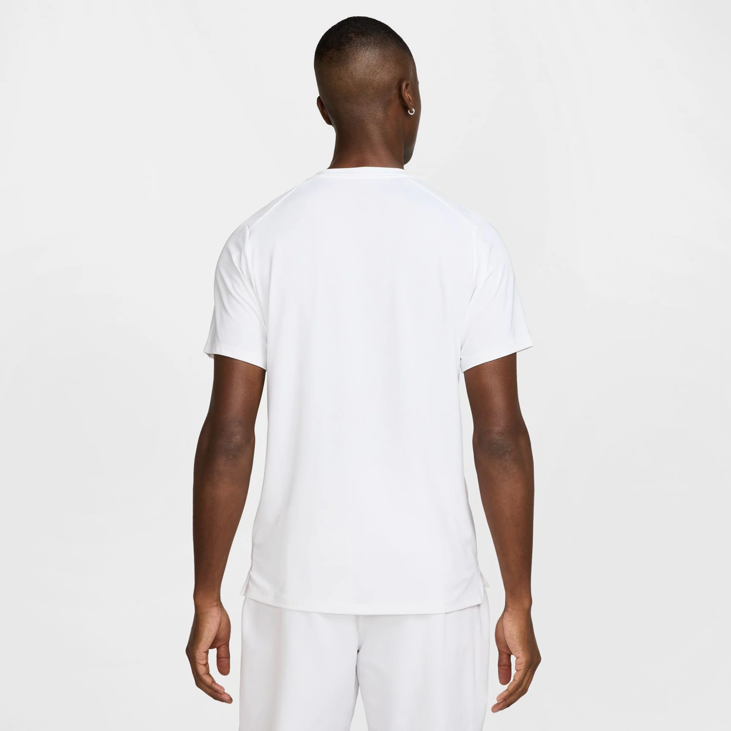 Court Dri-Fit Advantage T-shirt Herrar-Vit,Svart - Image 5