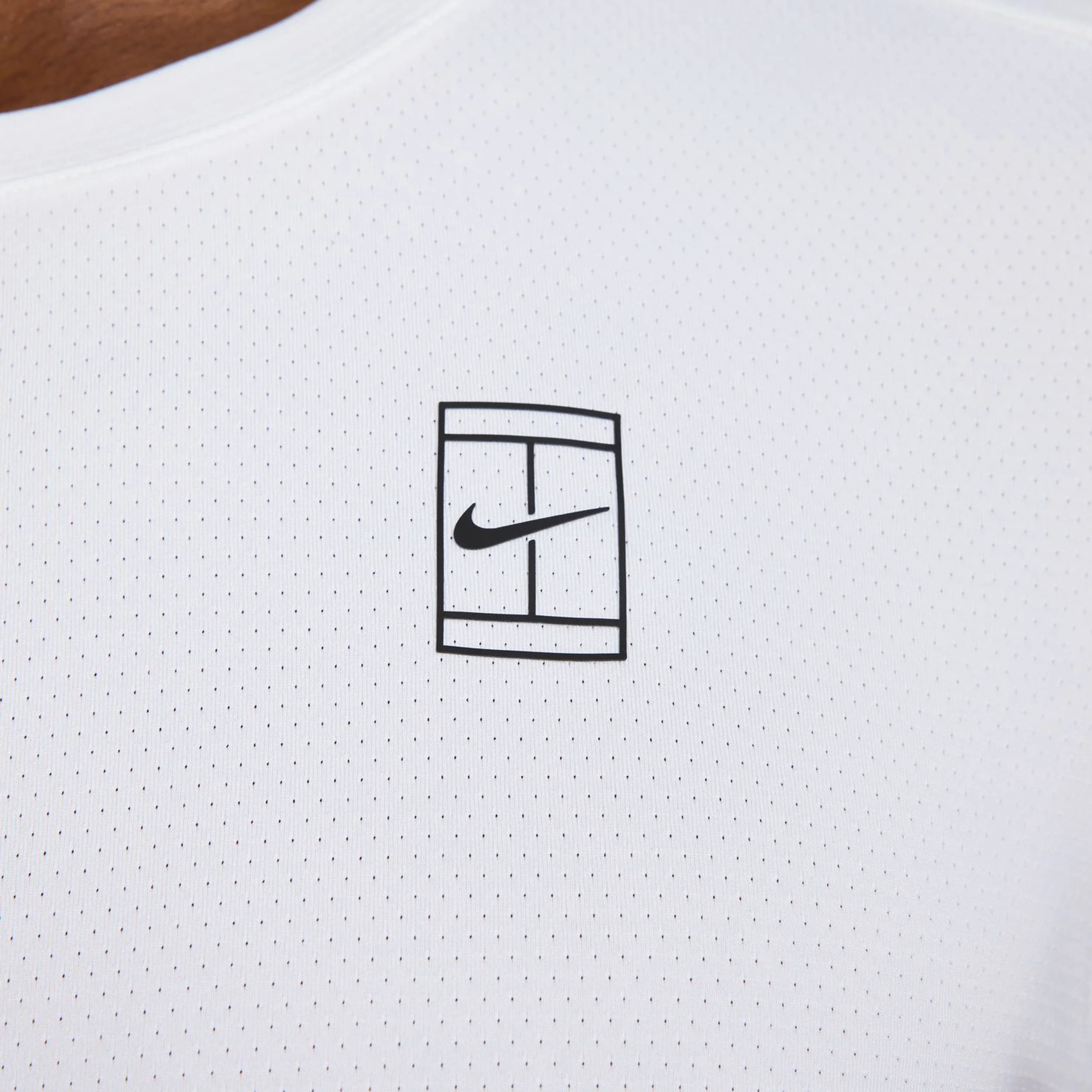 Court Dri-Fit Advantage T-shirt Herrar-Vit,Svart - Image 7