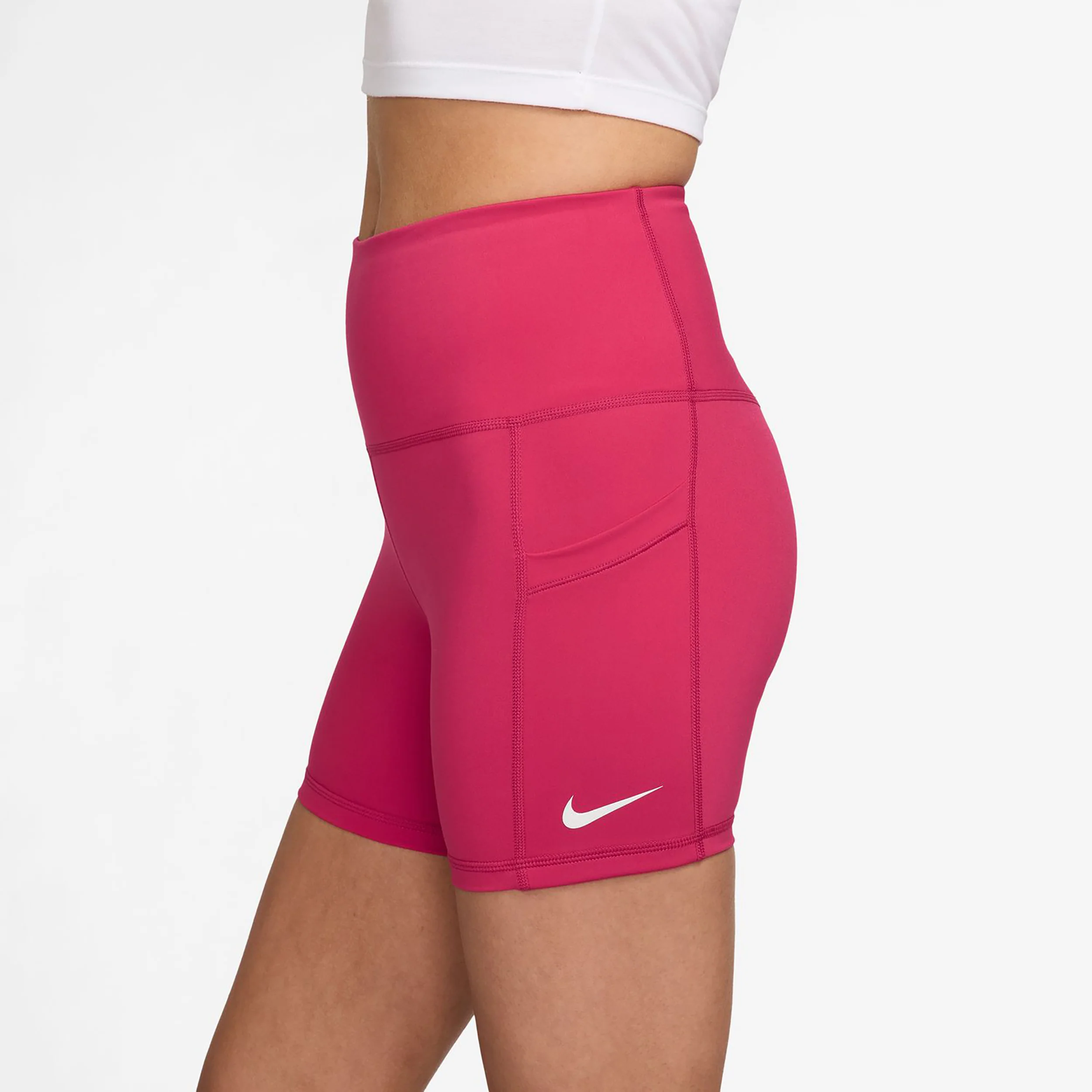 Court Dri-Fit Ball Bollshorts Damer - berry, vit - Image 3