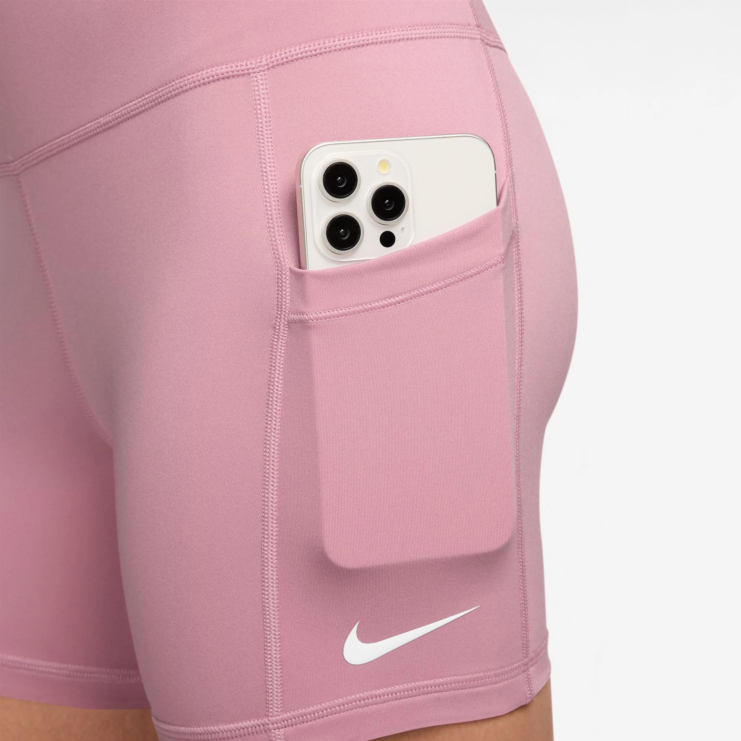 Court Dri-Fit Ball Bollshorts Damer-Pink,Vit - Image 7