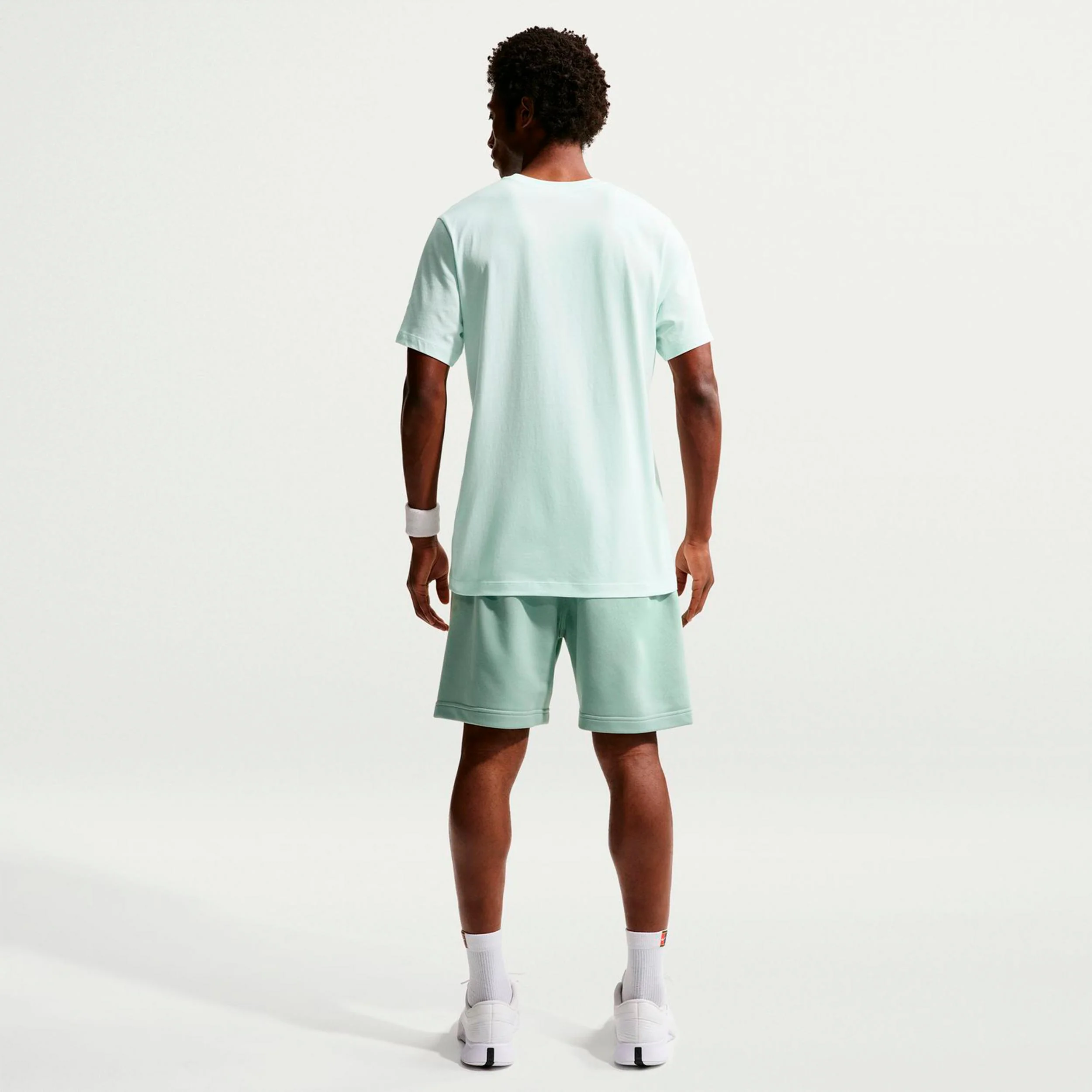 Court Dri-Fit Heritage Fleece Shorts Herrar - grågrön - Image 3