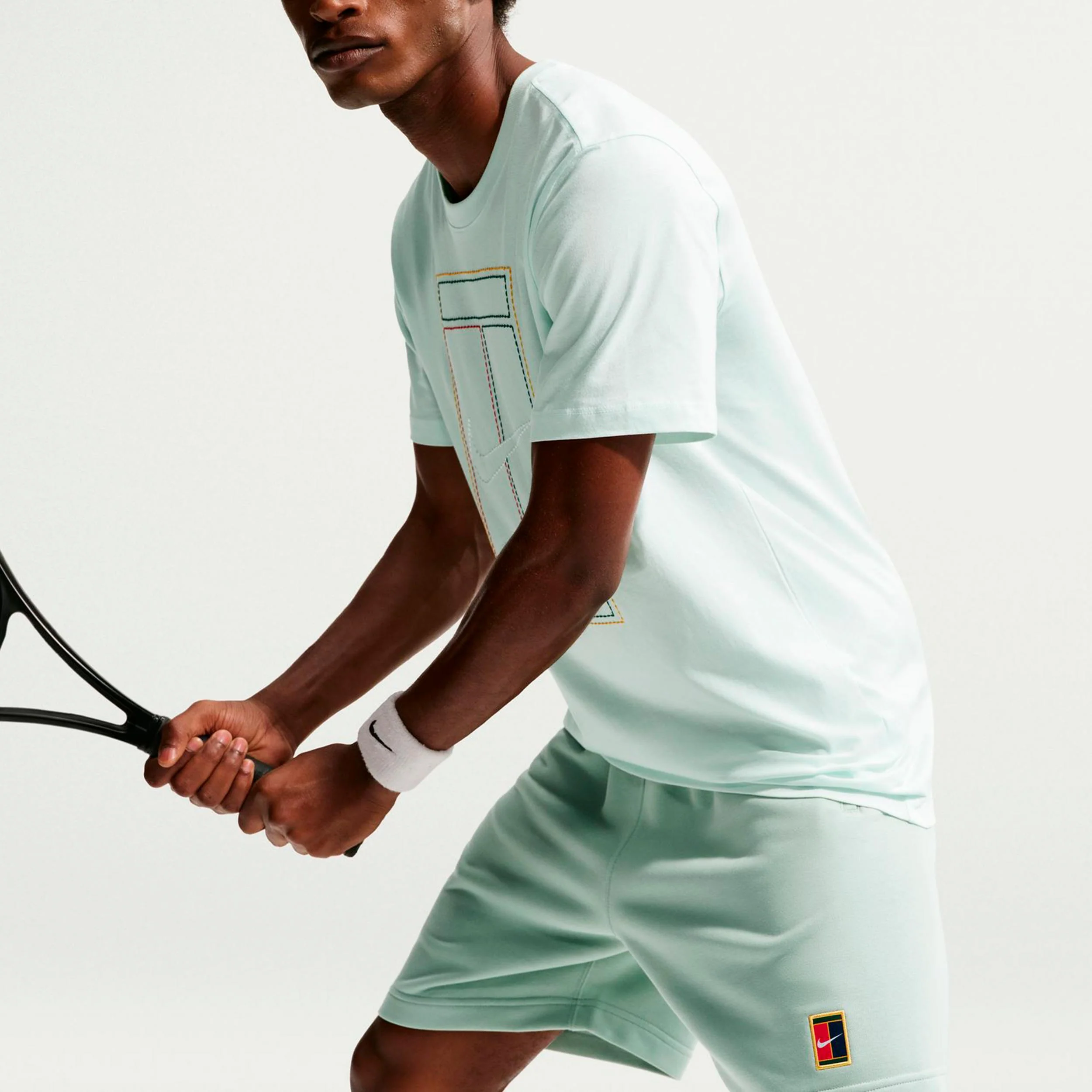 Court Dri-Fit Heritage Fleece Shorts Herrar - grågrön - Image 5
