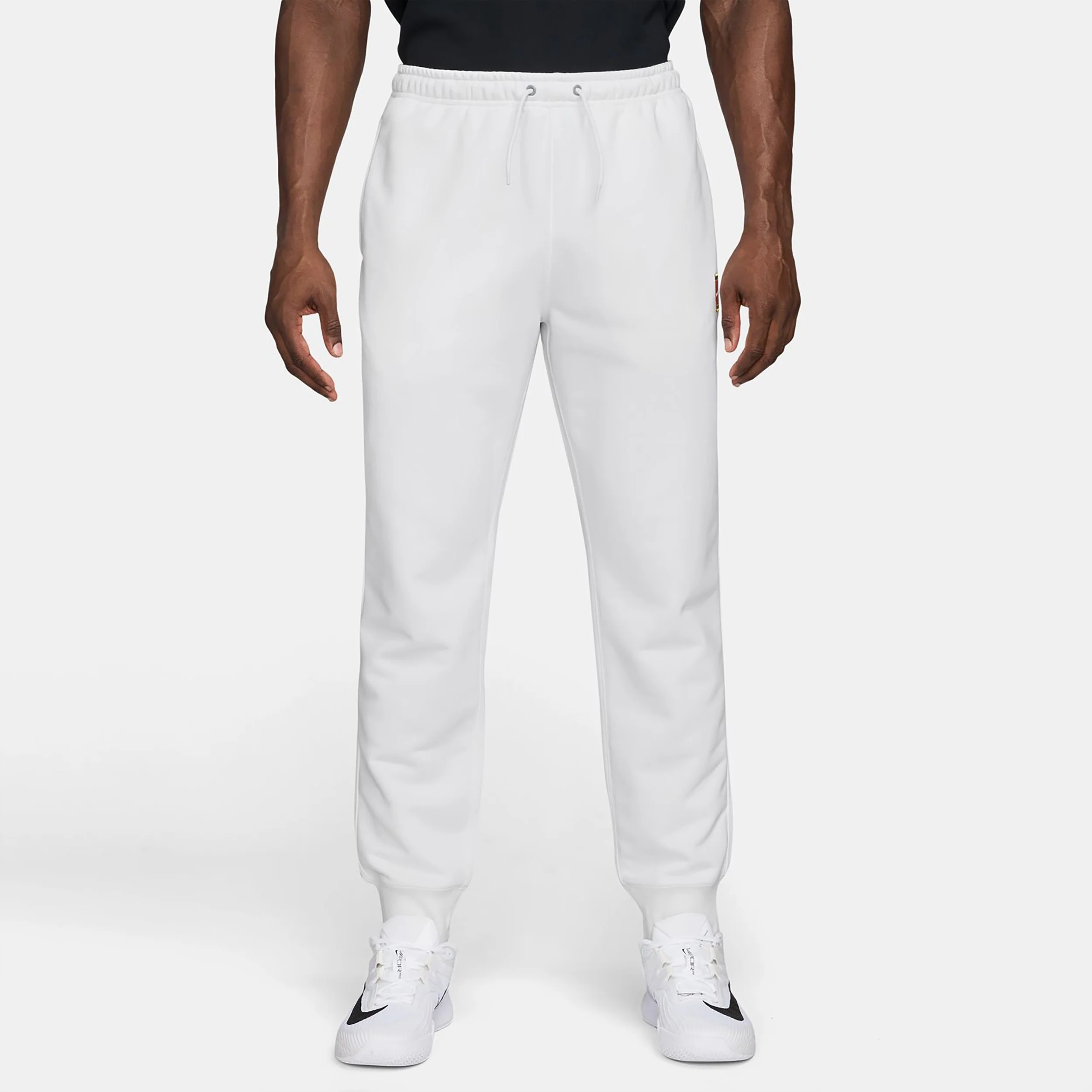 Court Dri-Fit Heritage Fleece Träningsbyxa Herrar-vit