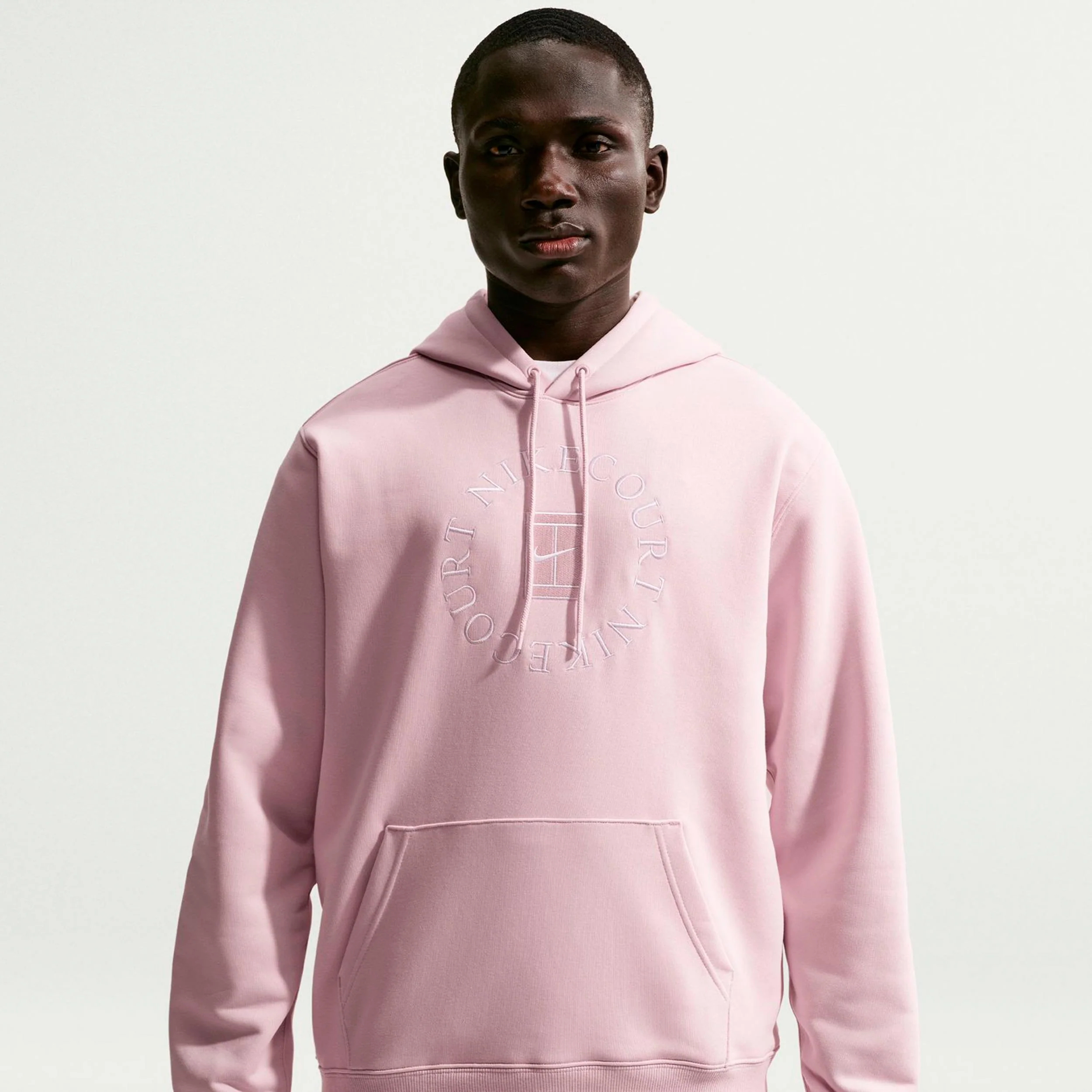 Court Dri-Fit Heritage Huvtröja Herrar - gammal rosa, beige