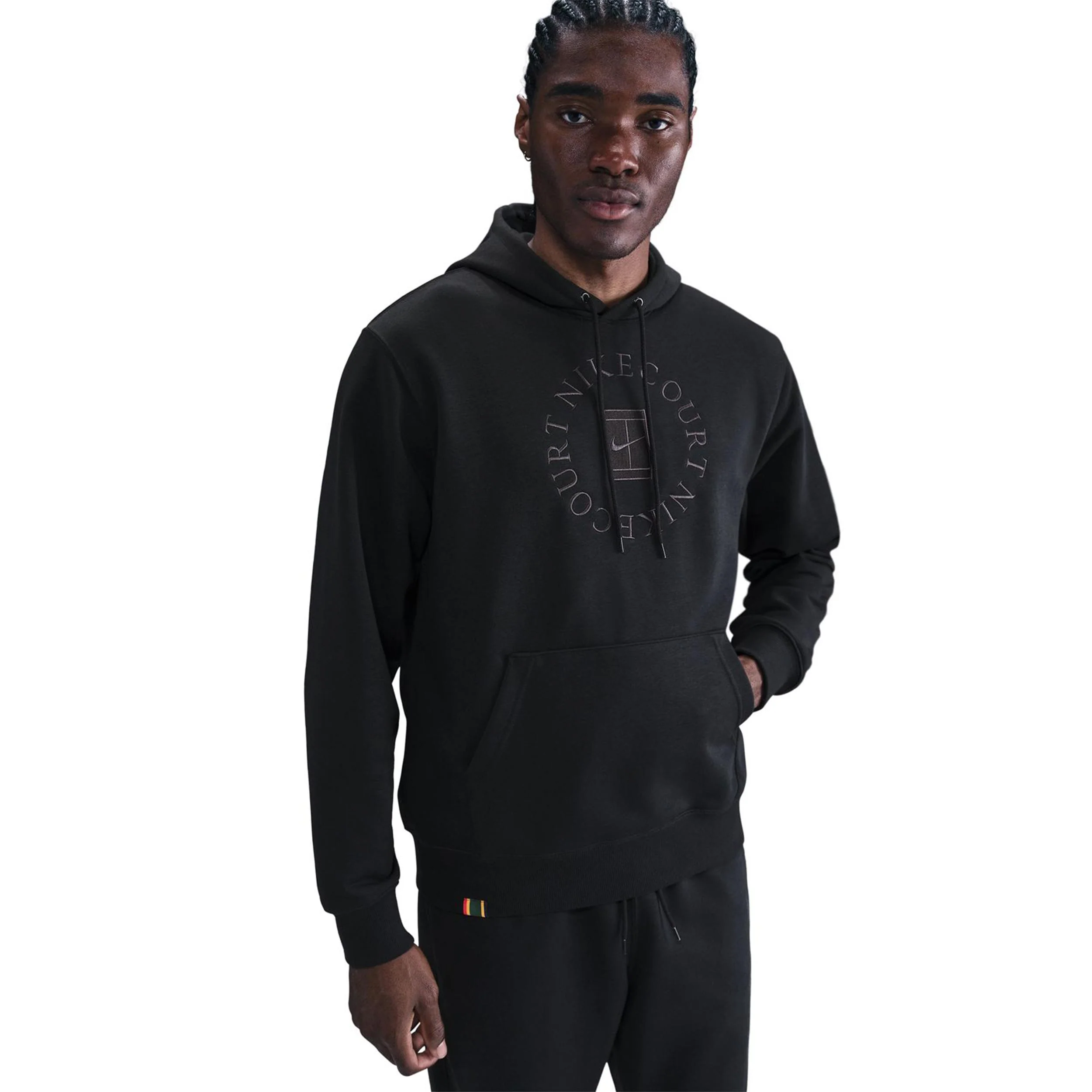 Court Dri-Fit Heritage Huvtröja Herrar-Svart - Image 3