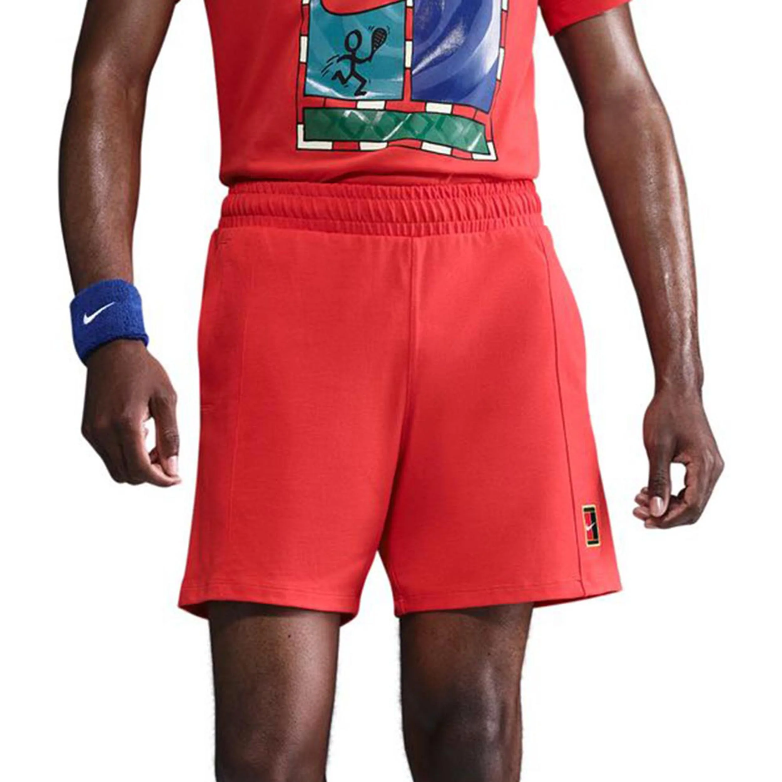 Court Dri-FIT Heritage Shorts Herrar-Röd
