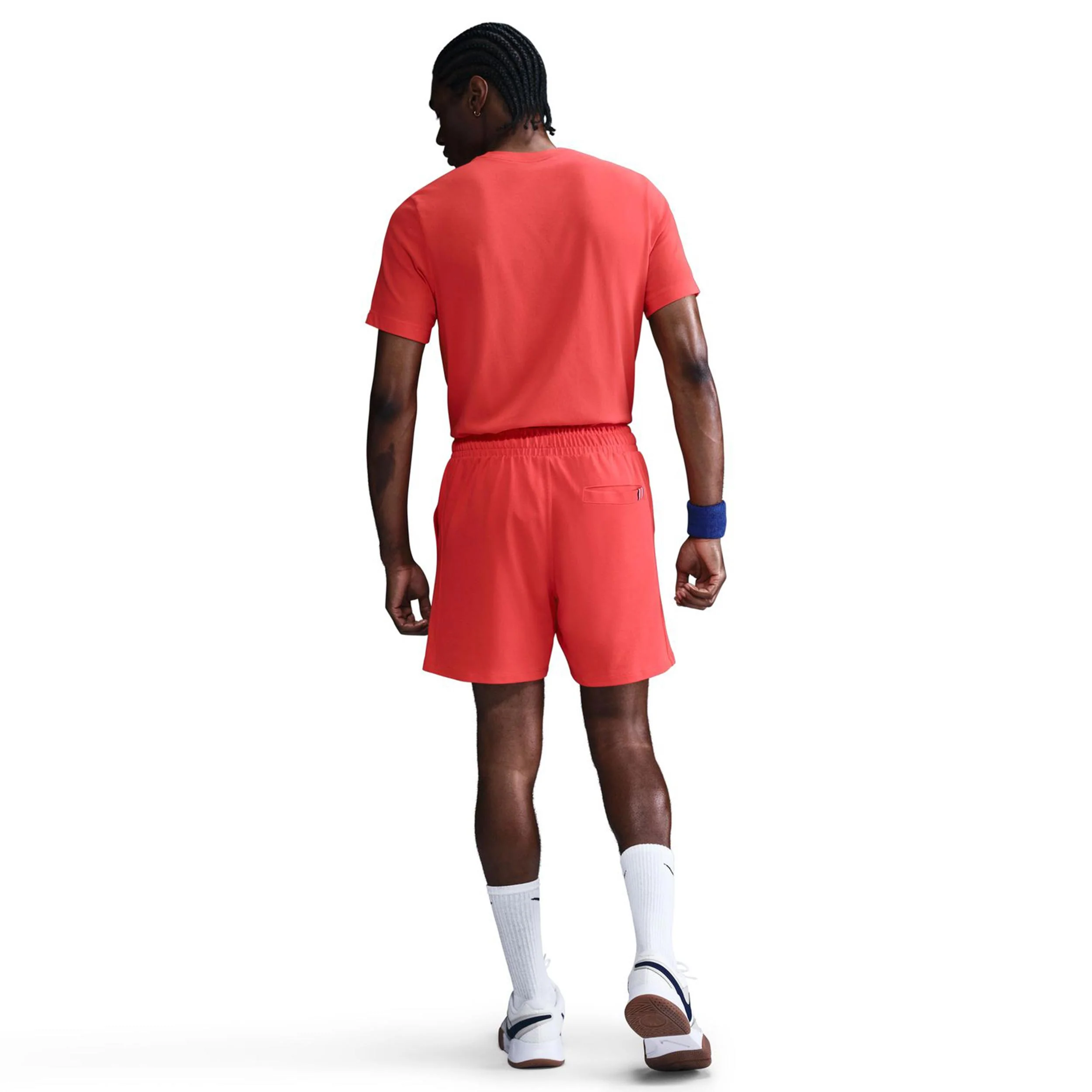 Court Dri-FIT Heritage Shorts Herrar-Röd - Image 3