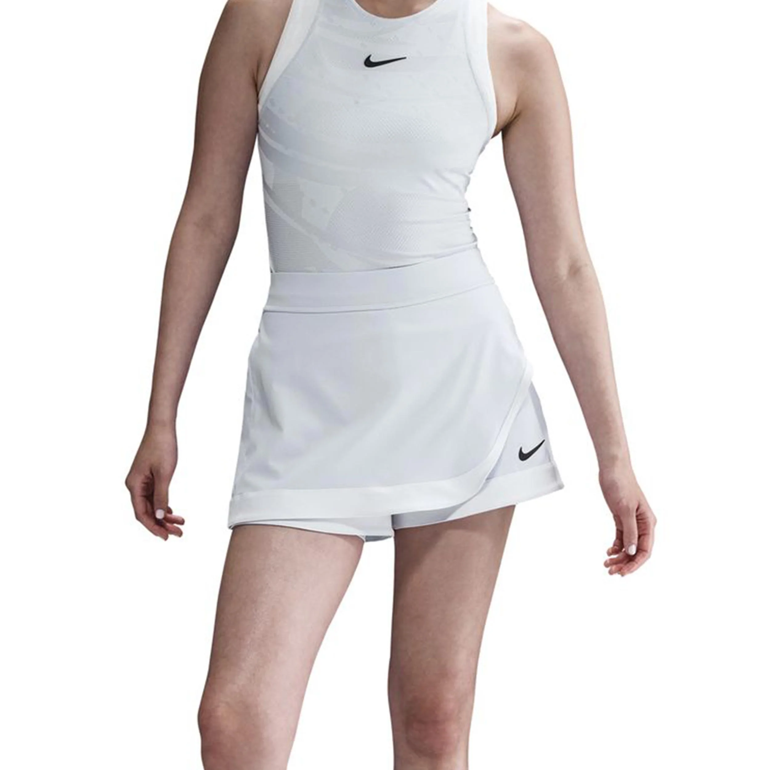 Court Dri-Fit Slam Kjol Damer-Ljusgrå,Ljusgrå