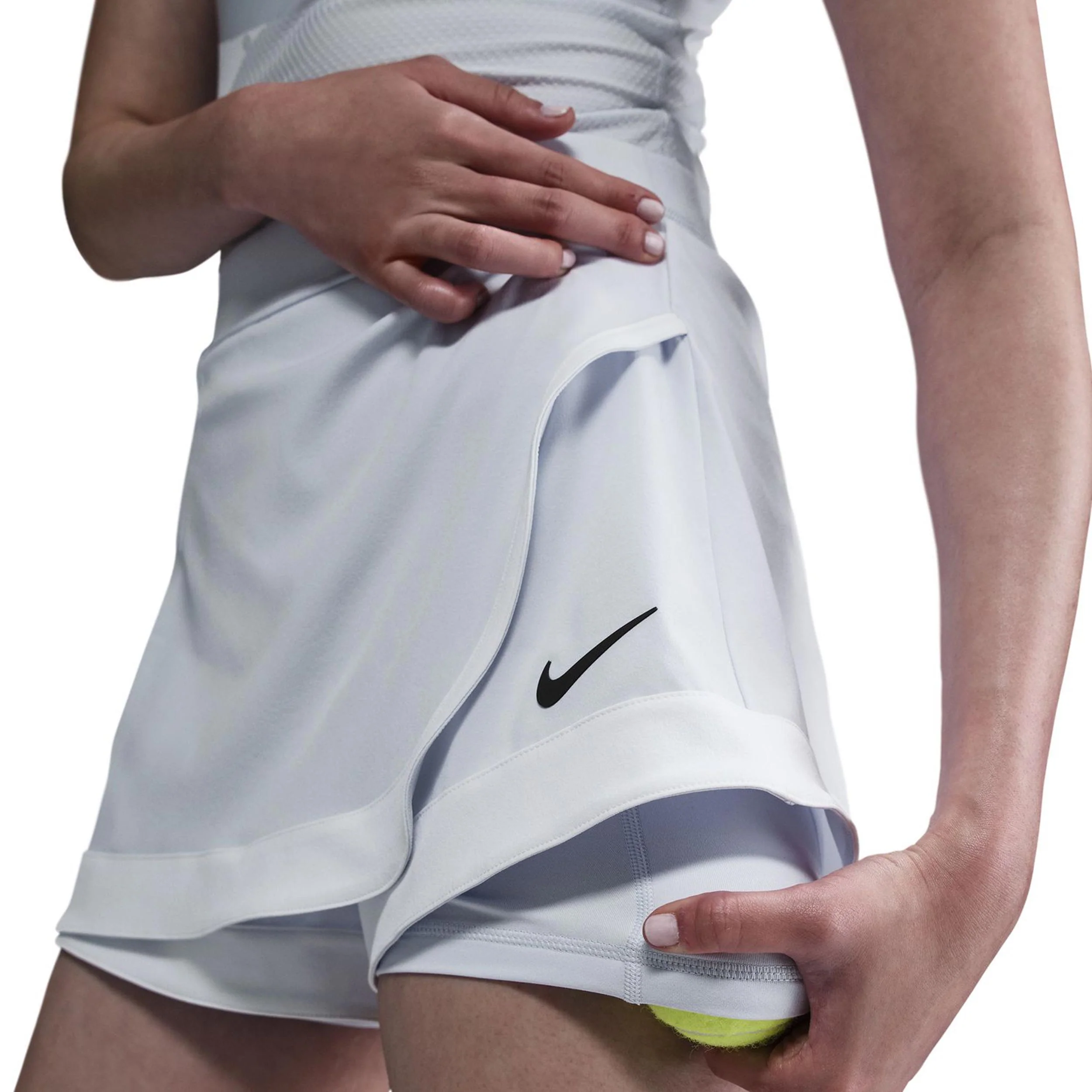 Court Dri-Fit Slam Kjol Damer-Ljusgrå,Ljusgrå - Image 5